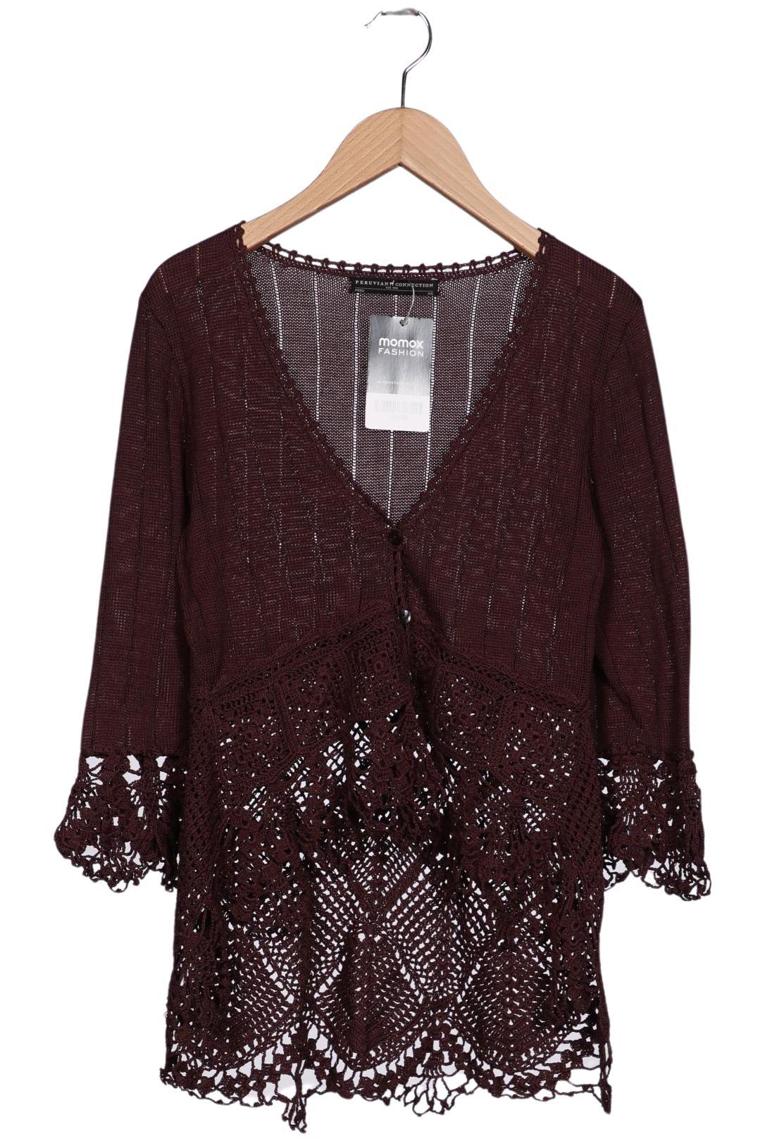 

Peruvian Connection Damen Strickjacke, braun, Gr. 34