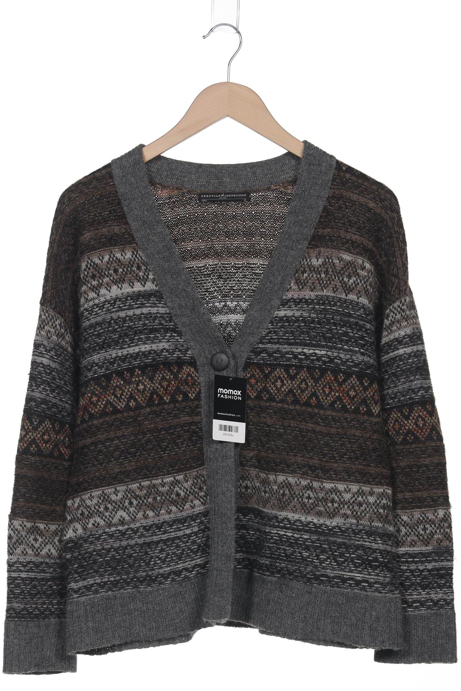 

Peruvian Connection Damen Strickjacke, braun, Gr. 44