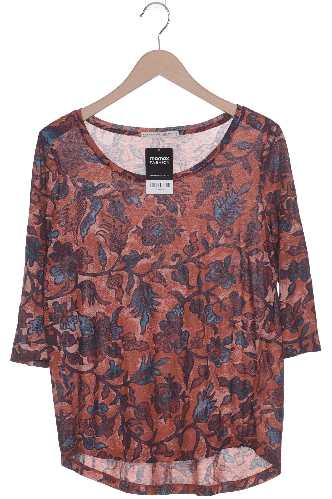 

Peruvian Connection Damen Langarmshirt, braun, Gr. 36