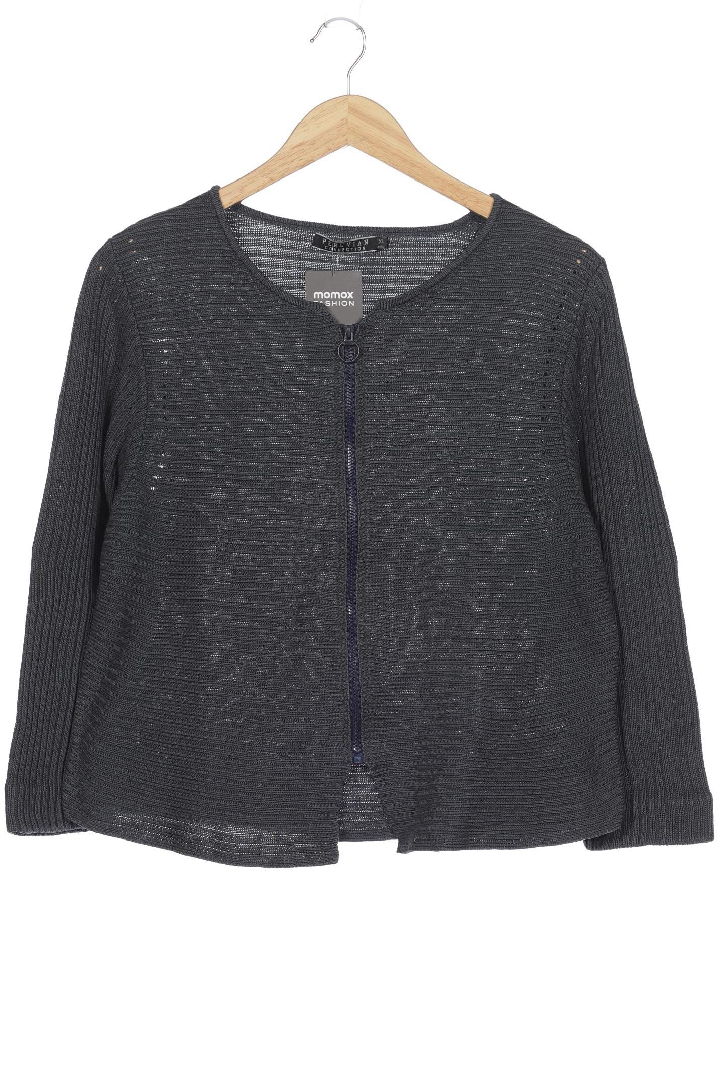 

Peruvian Connection Damen Strickjacke, grau, Gr. 44