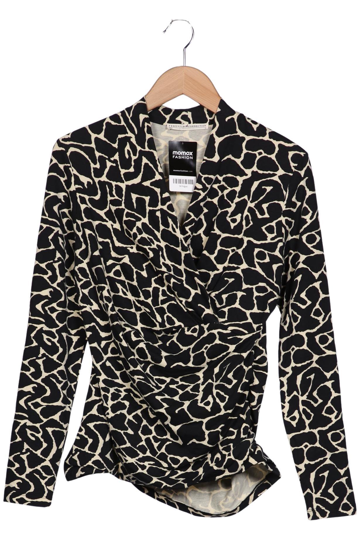

Peruvian Connection Damen Langarmshirt, schwarz, Gr. 38