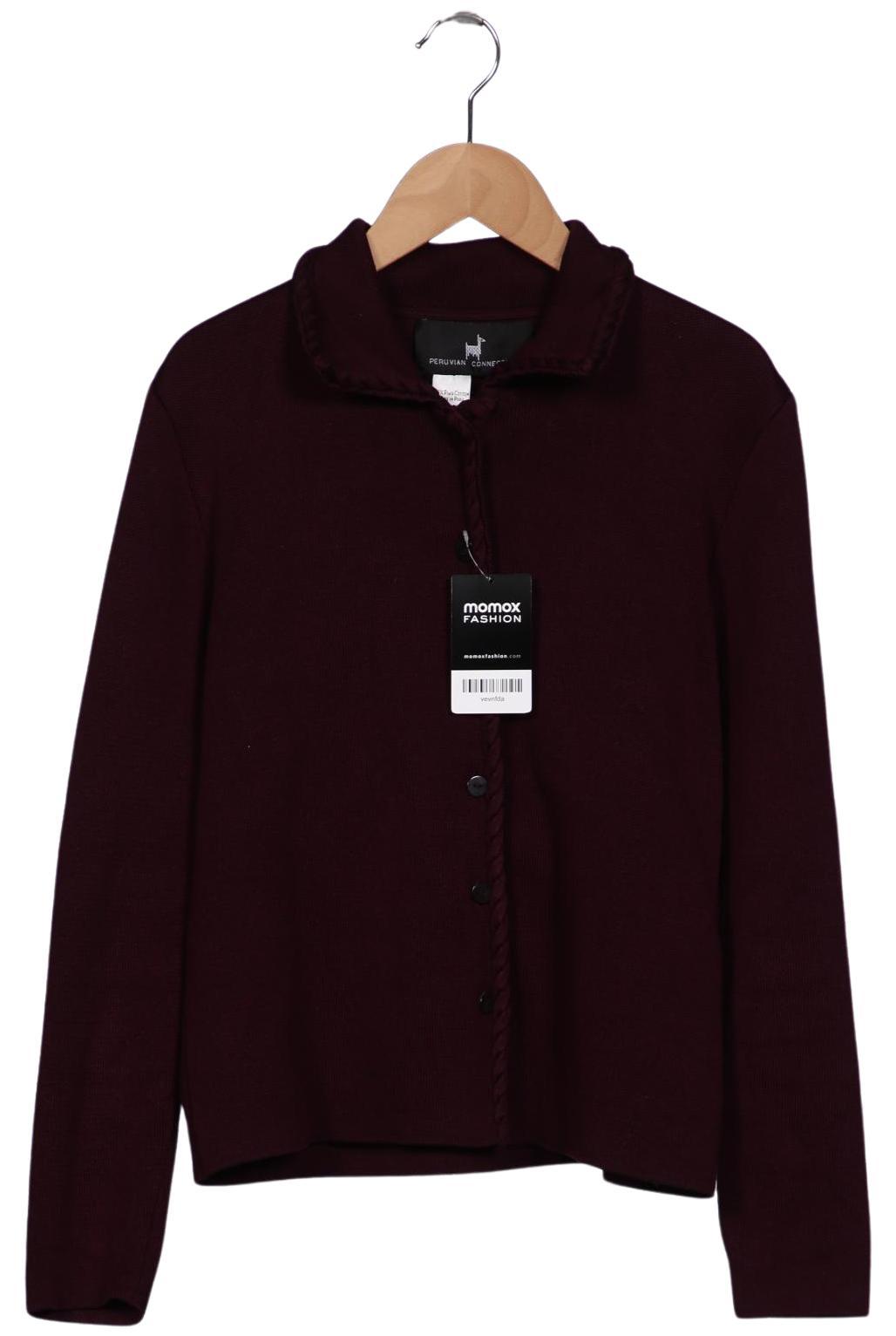 

Peruvian Connection Damen Strickjacke, bordeaux, Gr. 38