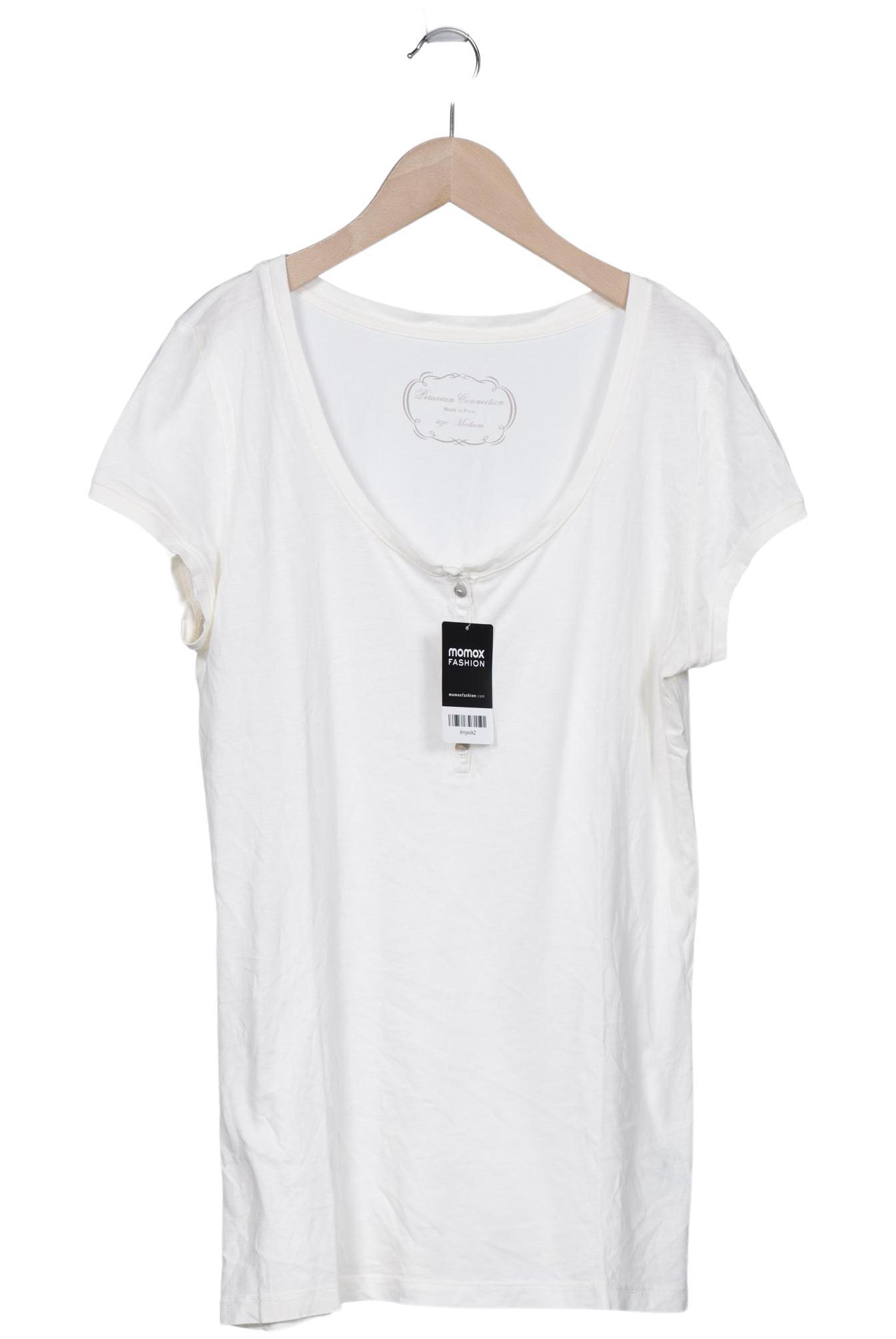 

Peruvian Connection Damen T-Shirt, cremeweiß, Gr. 38