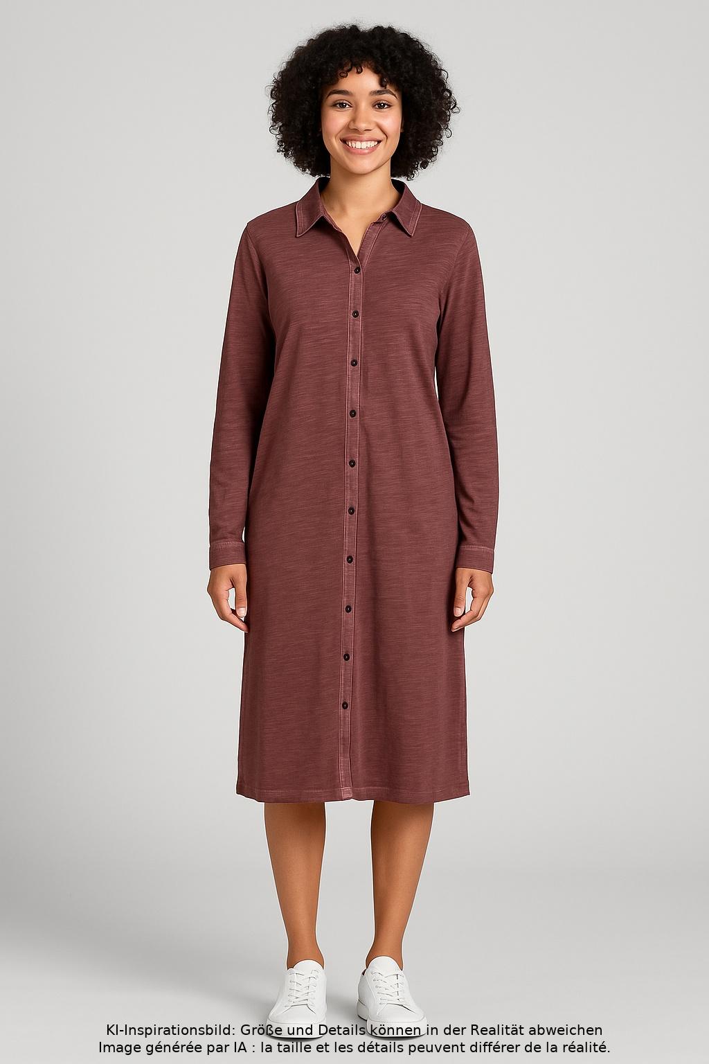 

Peruvian Connection Damen Kleid, bordeaux, Gr. 38