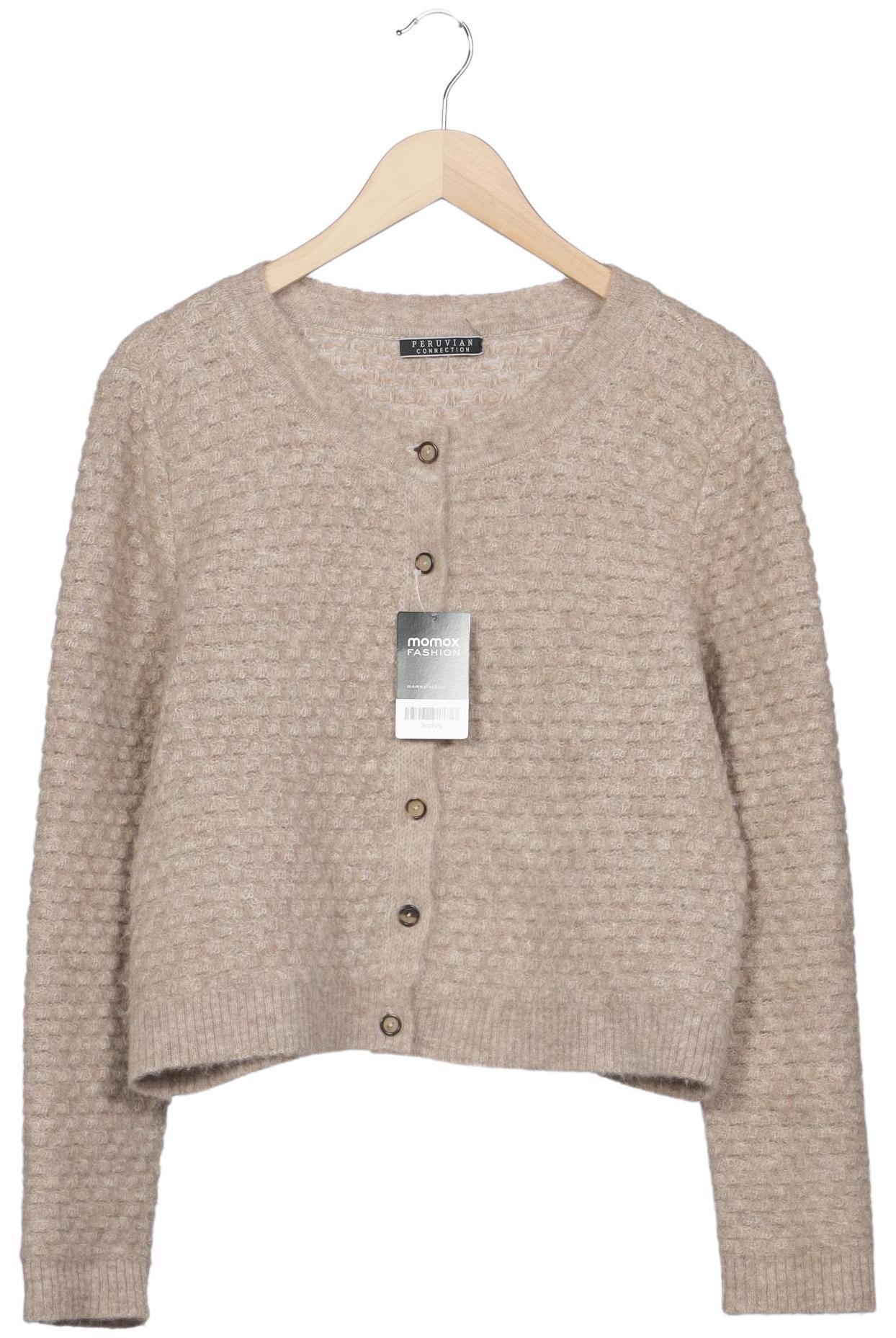 

Peruvian Connection Damen Strickjacke, beige, Gr. 38