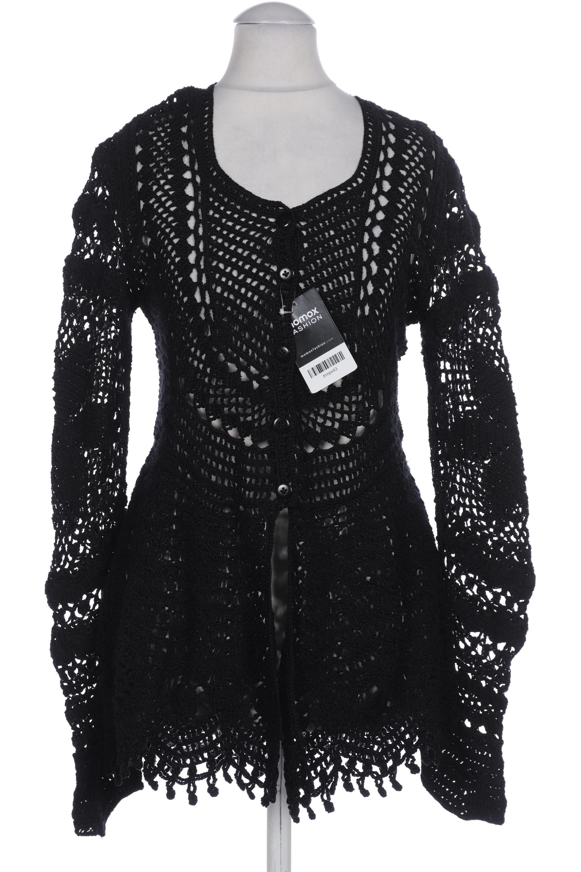 

Peruvian Connection Damen Strickjacke, schwarz, Gr. 34