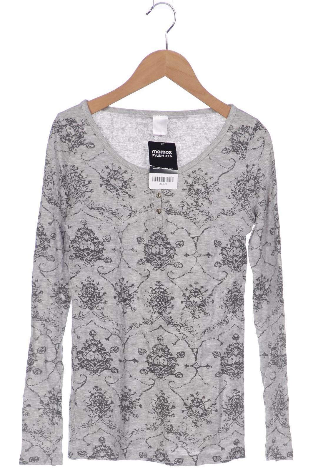 

Peruvian Connection Damen Langarmshirt, grau, Gr. 34