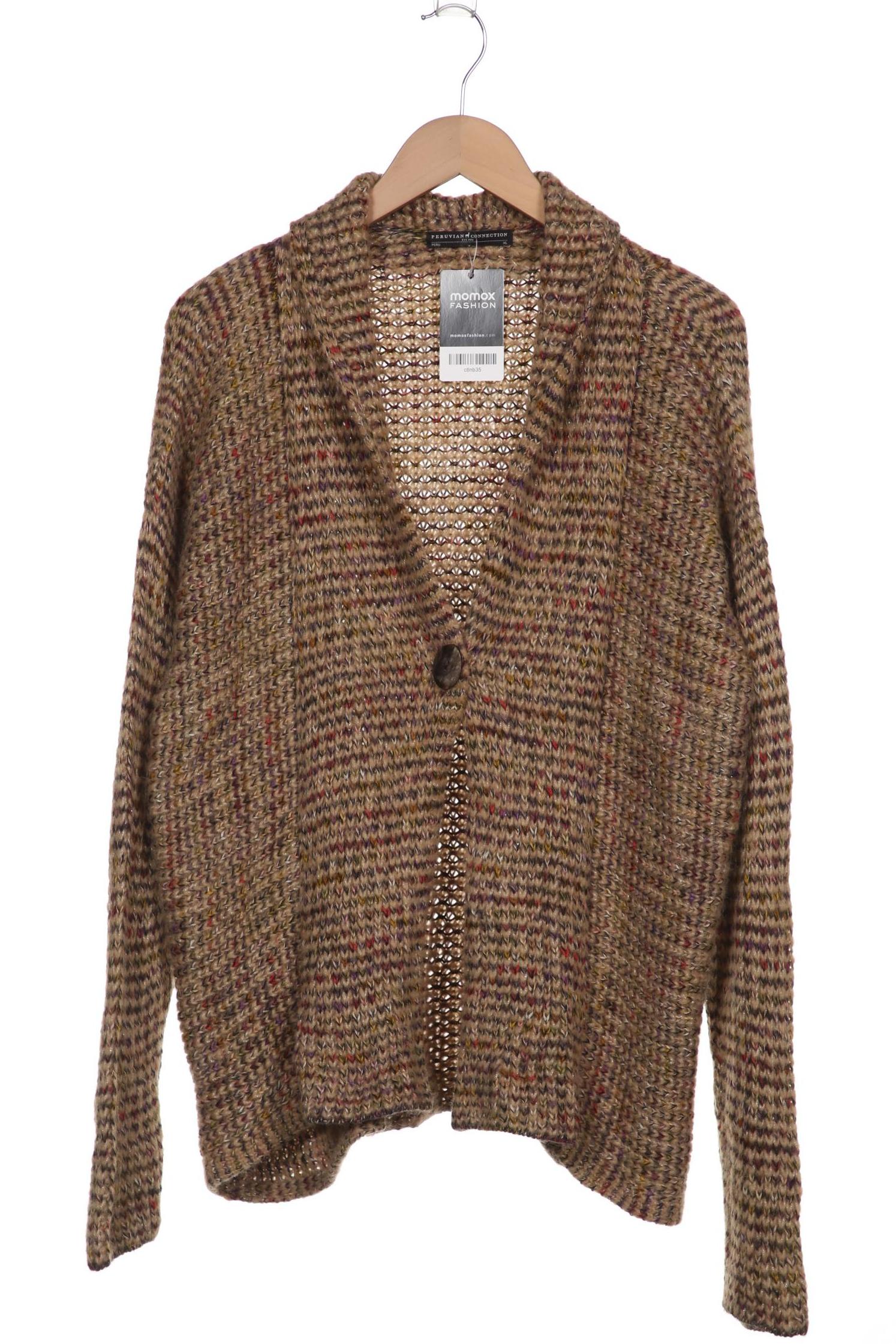 

Peruvian Connection Damen Strickjacke, braun, Gr. 44