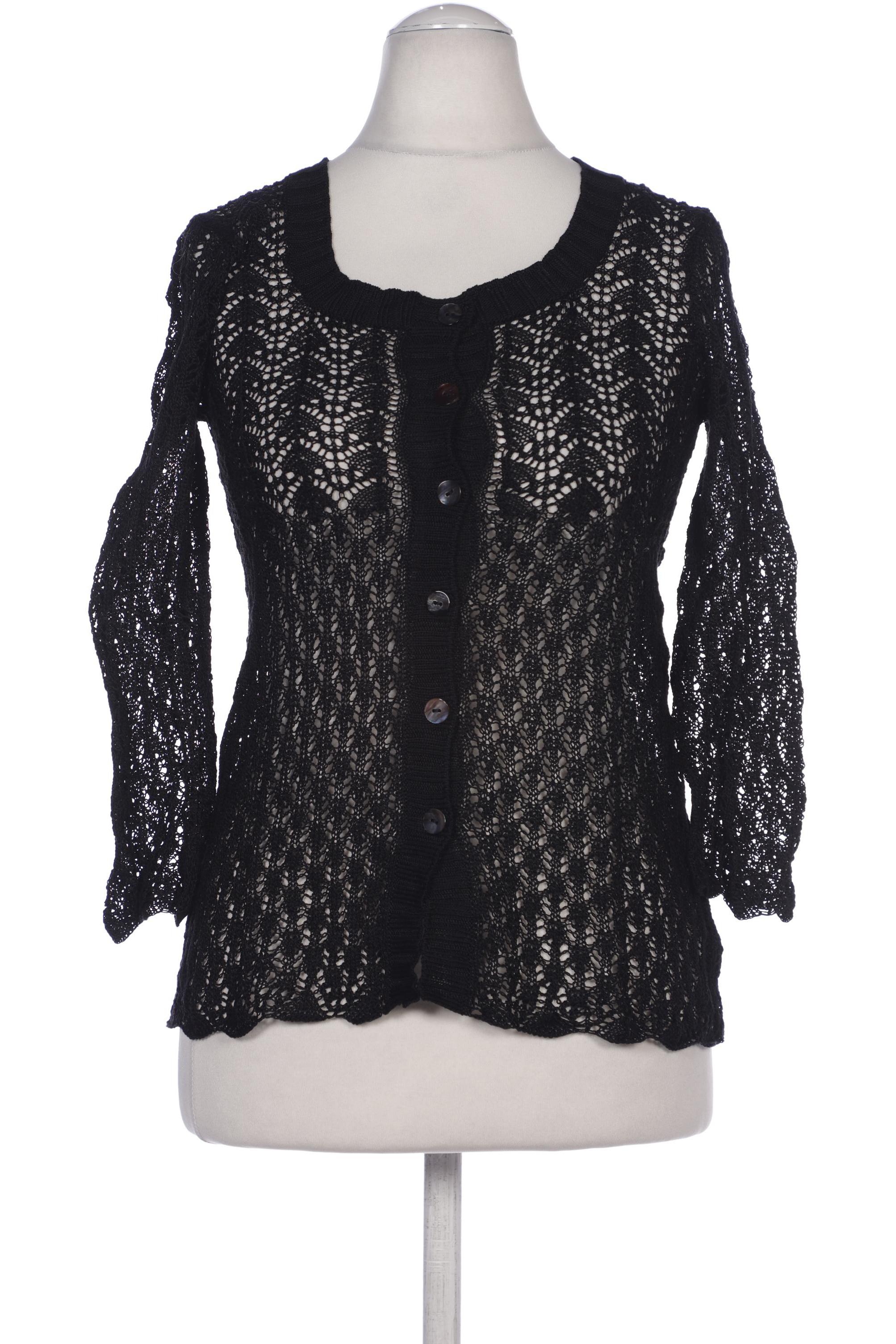 

Peruvian Connection Damen Strickjacke, schwarz, Gr. 36