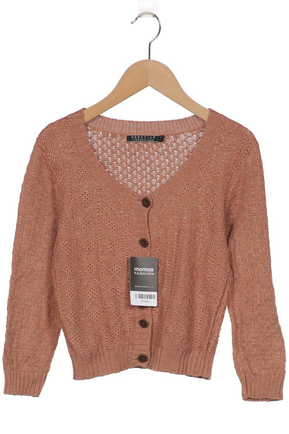 

Peruvian Connection Damen Strickjacke, braun, Gr. 34