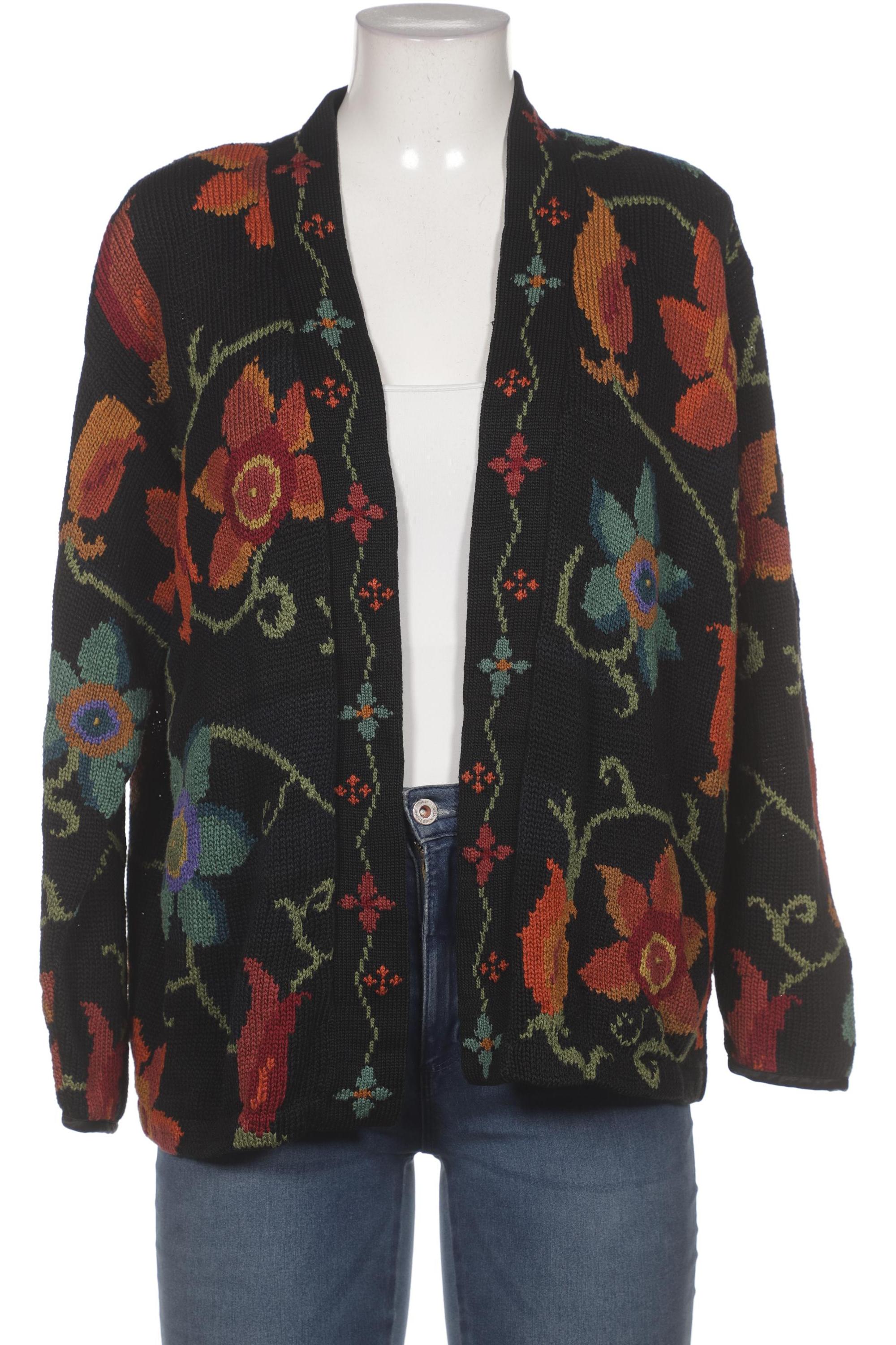 

Peruvian Connection Damen Strickjacke, schwarz, Gr. 46