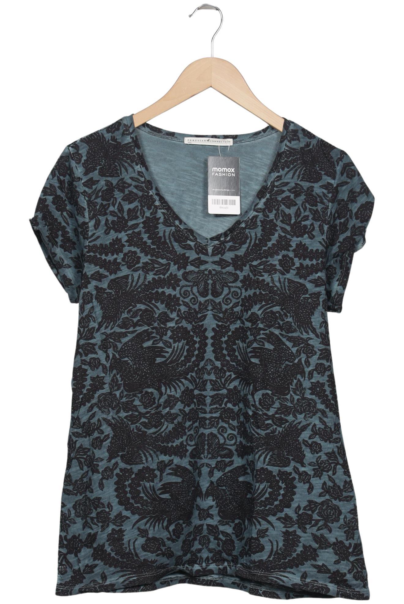 

Peruvian Connection Damen T-Shirt, blau, Gr. 38