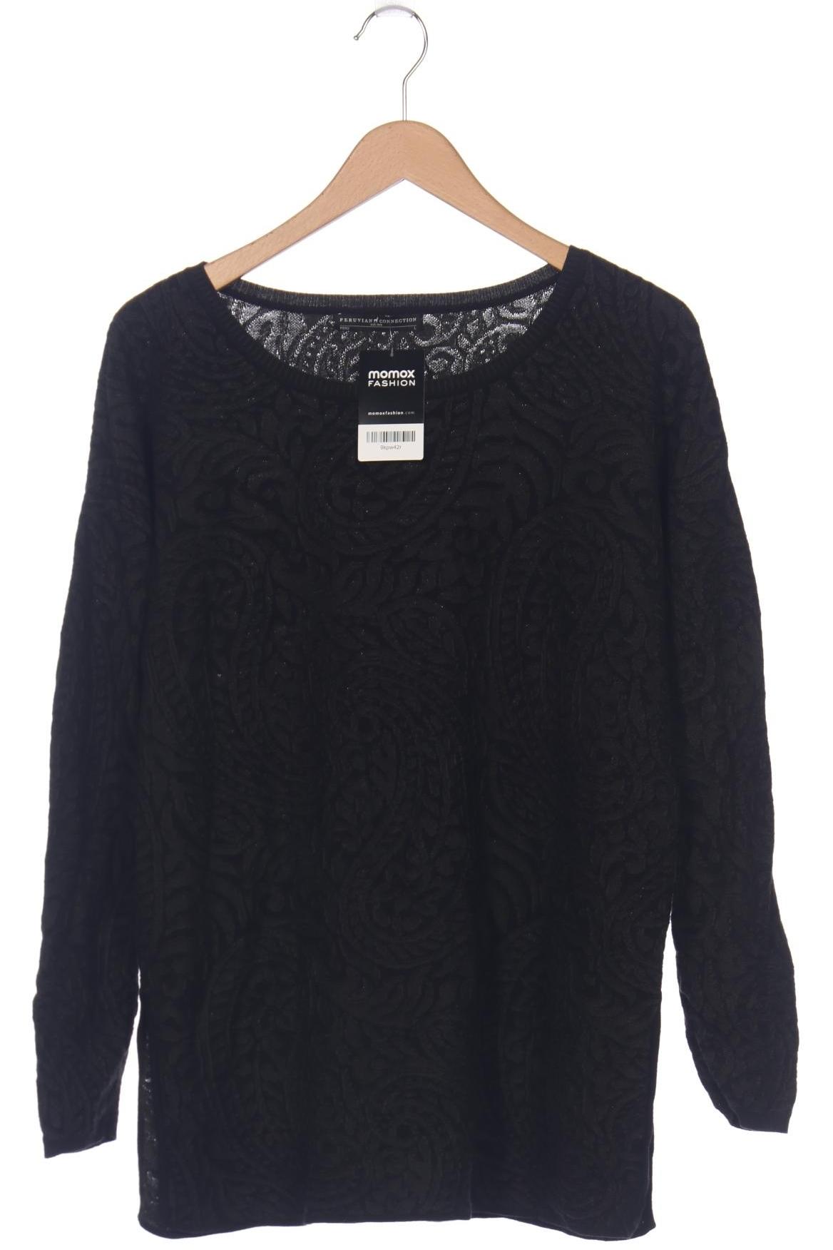 

Peruvian Connection Damen Pullover, schwarz, Gr. 42