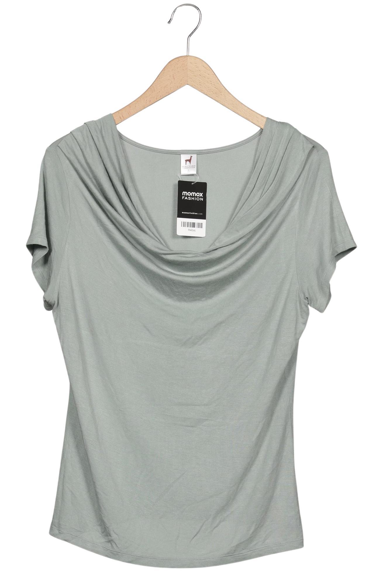 

Peruvian Connection Damen T-Shirt, hellgrün, Gr. 42