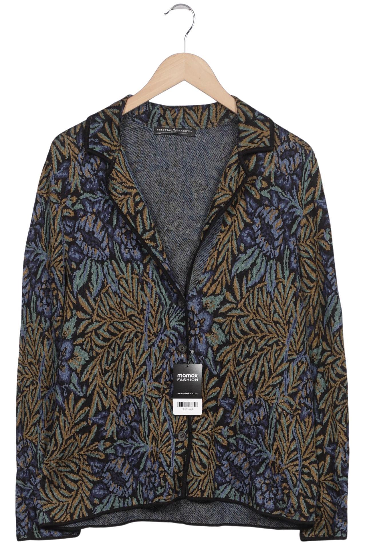 

Peruvian Connection Damen Strickjacke, blau, Gr. 42