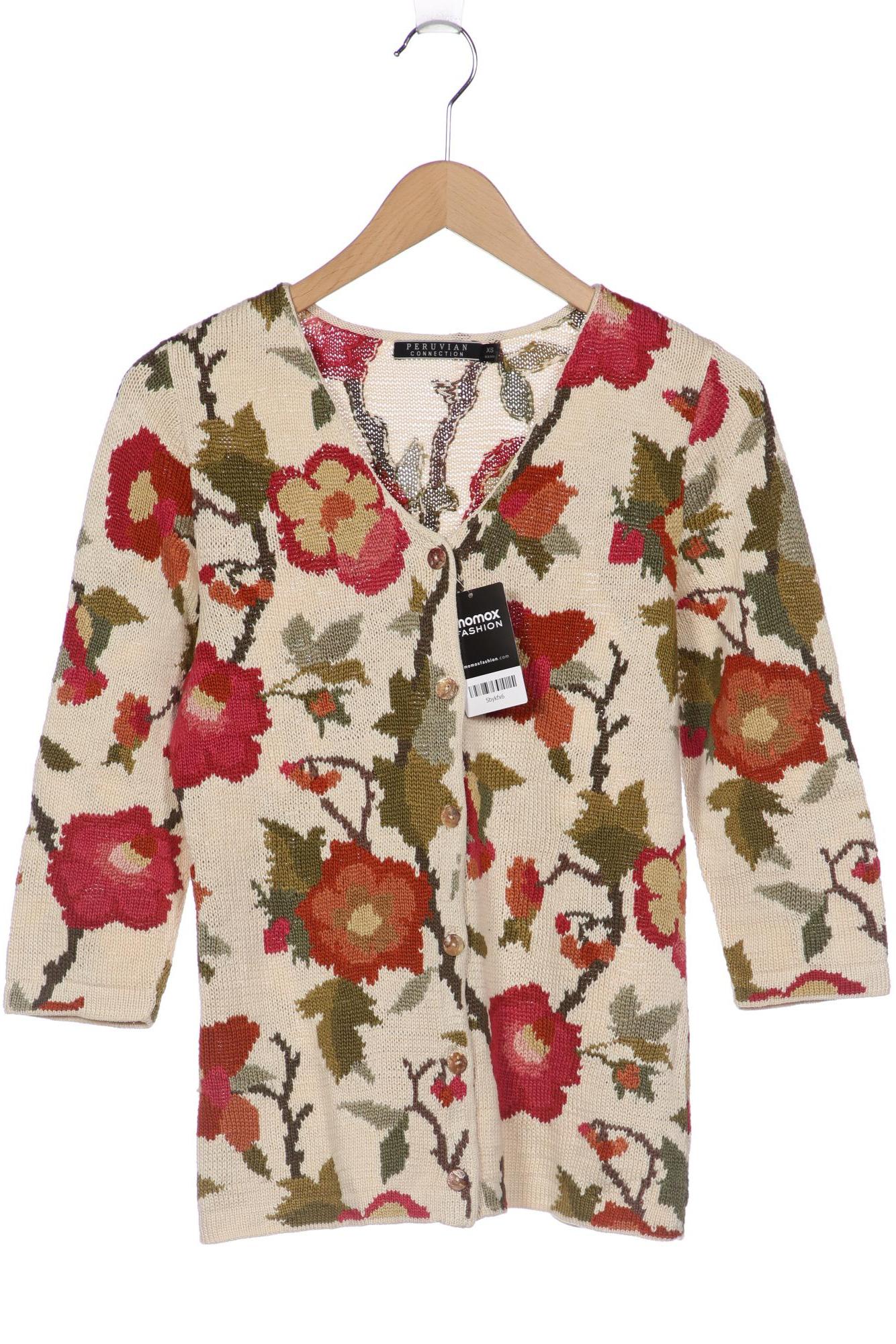 

Peruvian Connection Damen Strickjacke, mehrfarbig, Gr. 34