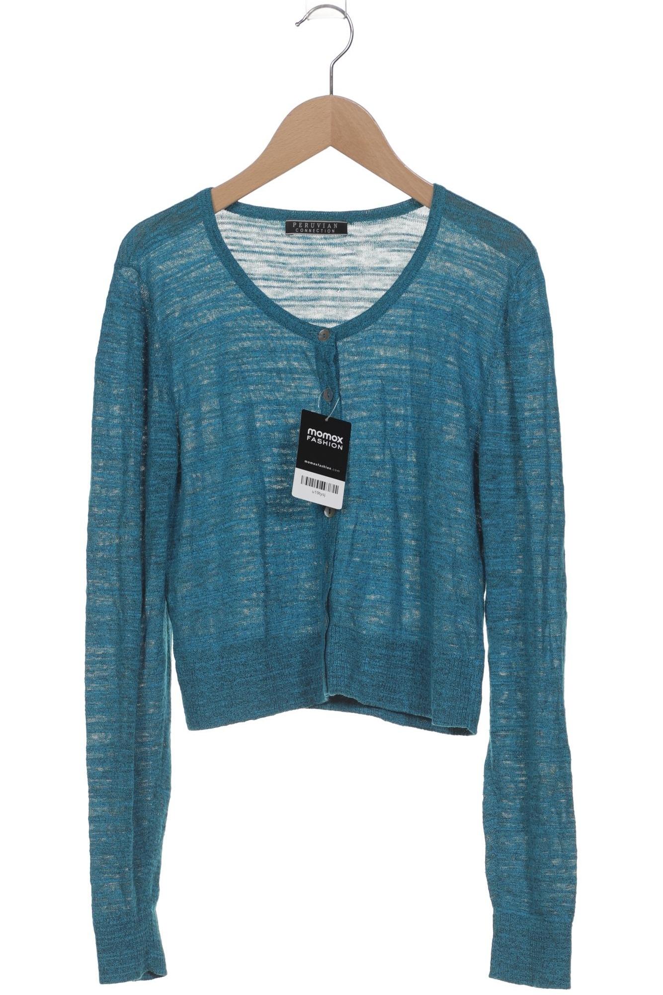

Peruvian Connection Damen Strickjacke, blau, Gr. 36