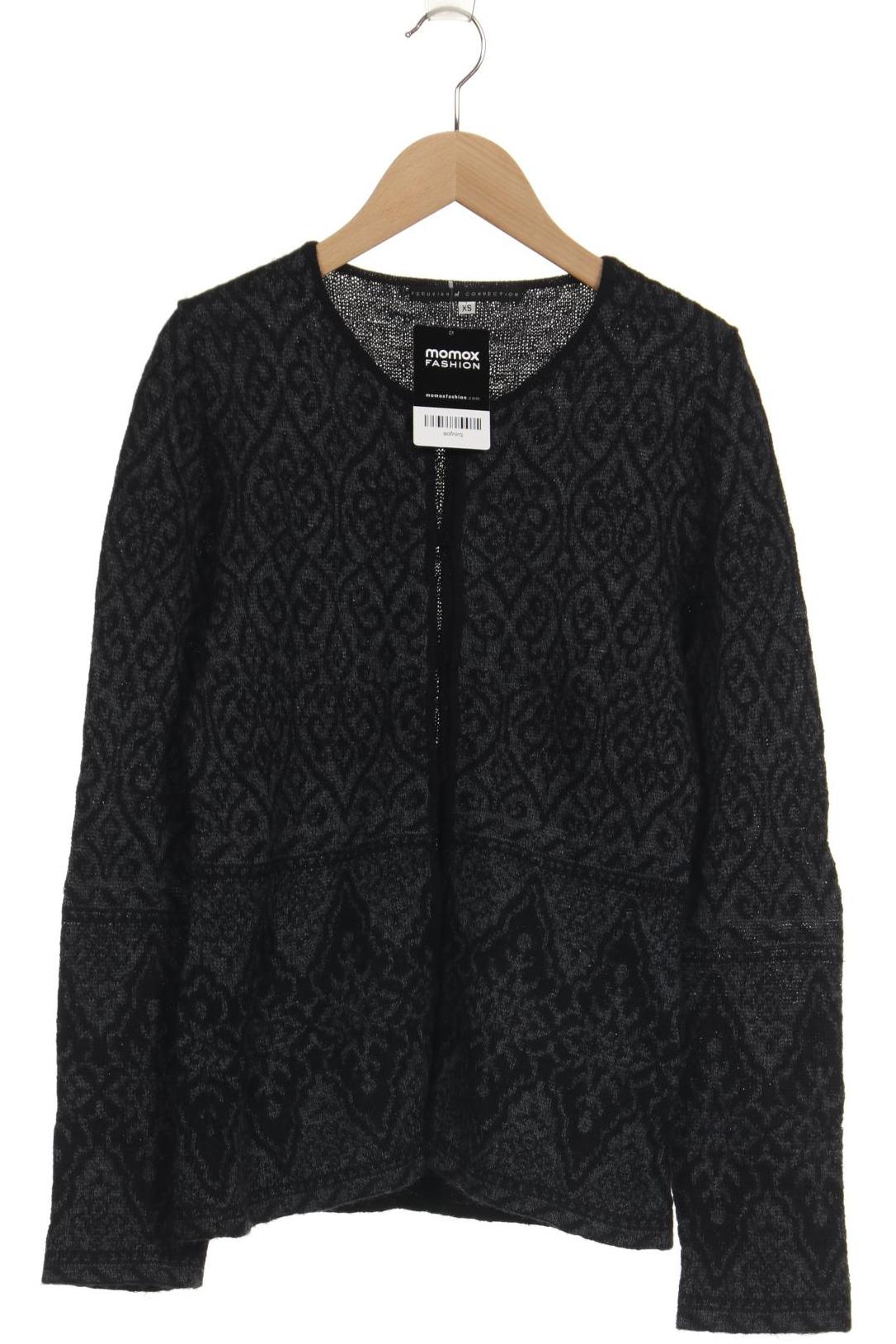 

Peruvian Connection Damen Strickjacke, schwarz, Gr. 34