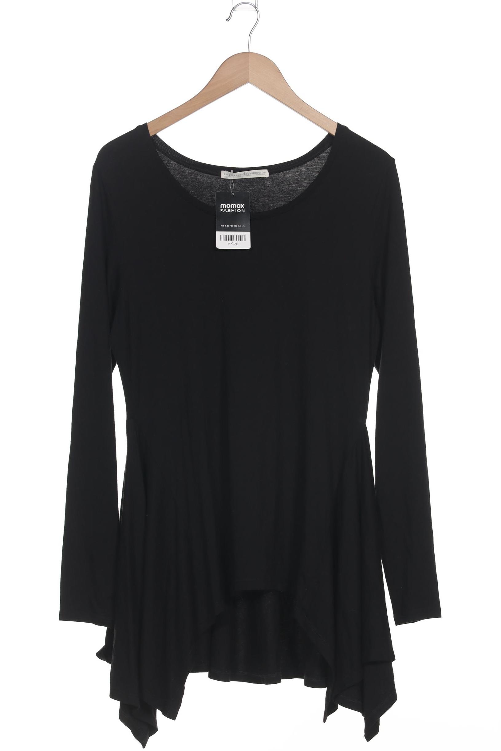

Peruvian Connection Damen Langarmshirt, schwarz, Gr. 42