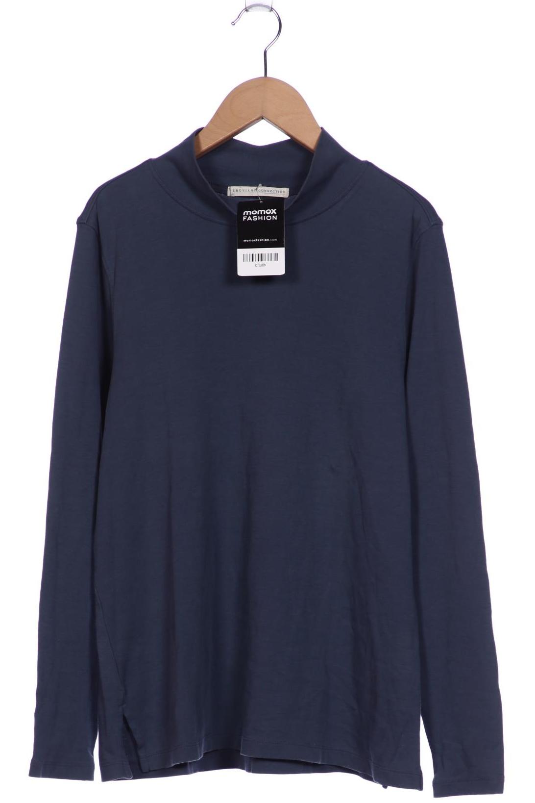 

Peruvian Connection Damen Langarmshirt, blau, Gr. 42