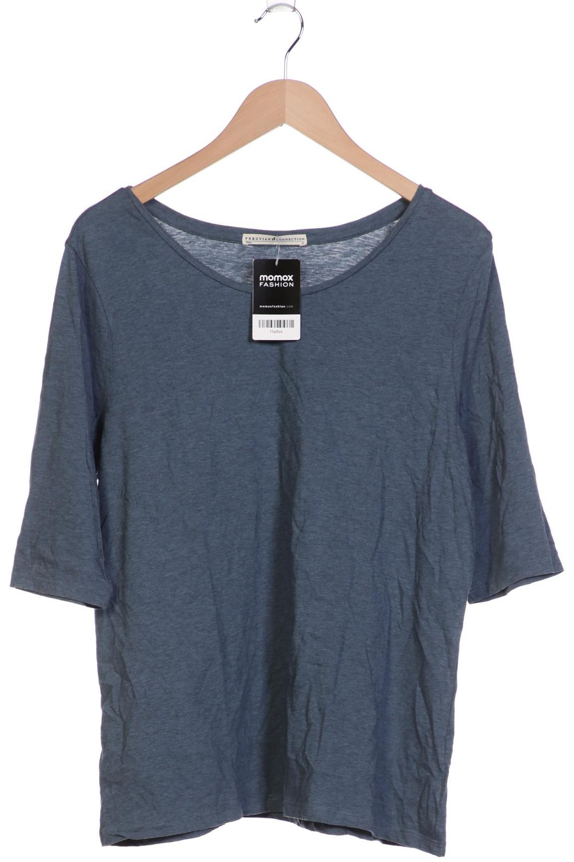 

Peruvian Connection Damen T-Shirt, blau, Gr. 44