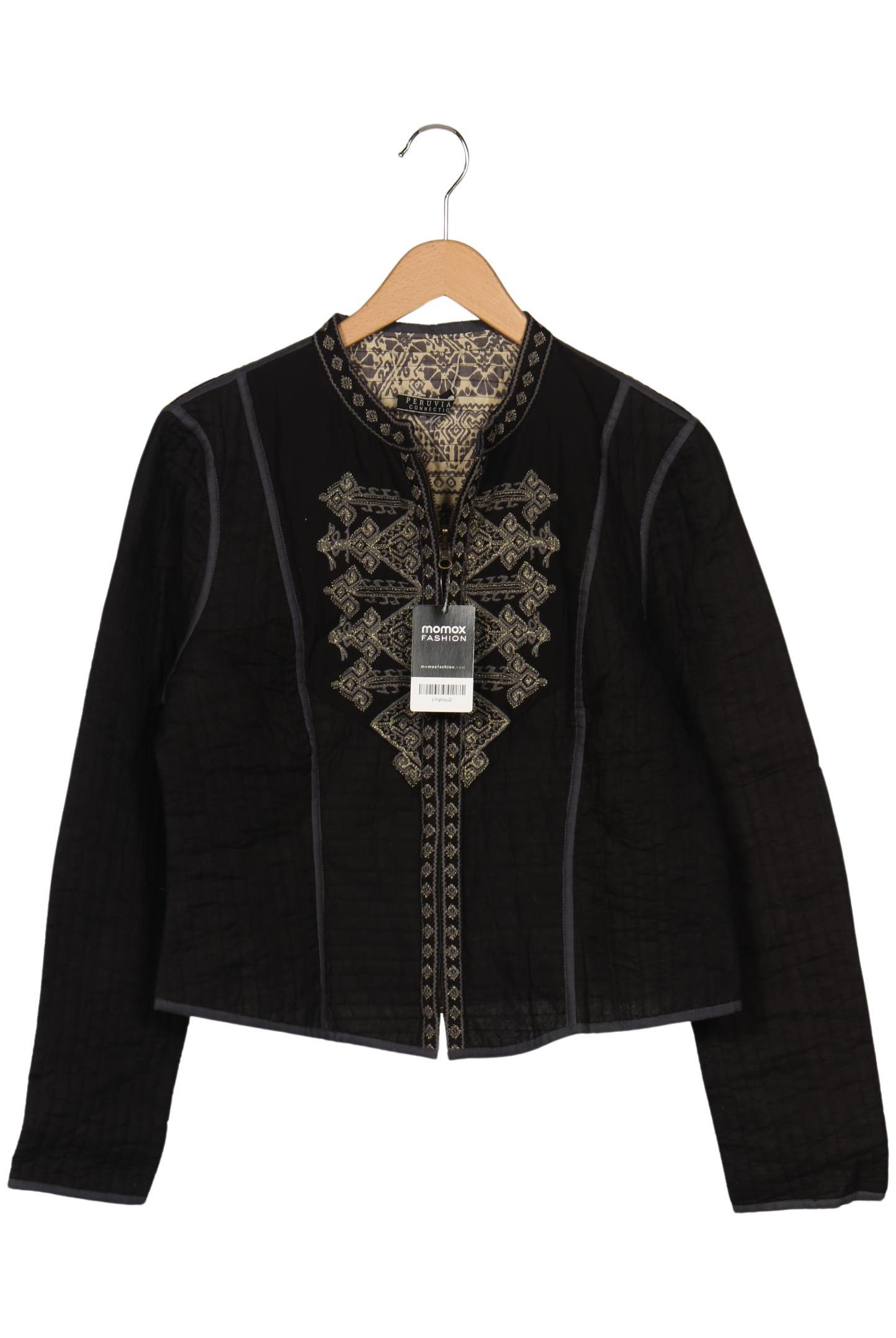 

Peruvian Connection Damen Jacke, schwarz, Gr. 42