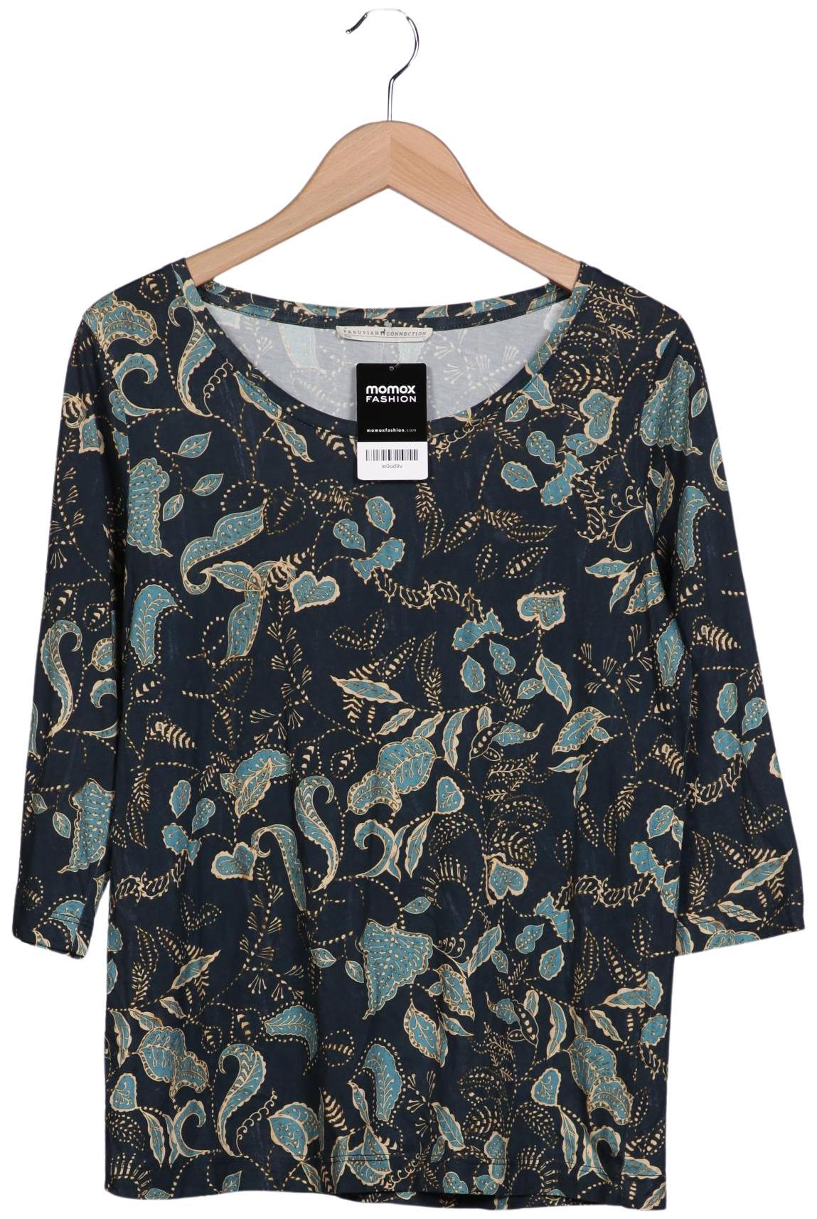 

Peruvian Connection Damen Langarmshirt, blau, Gr. 36