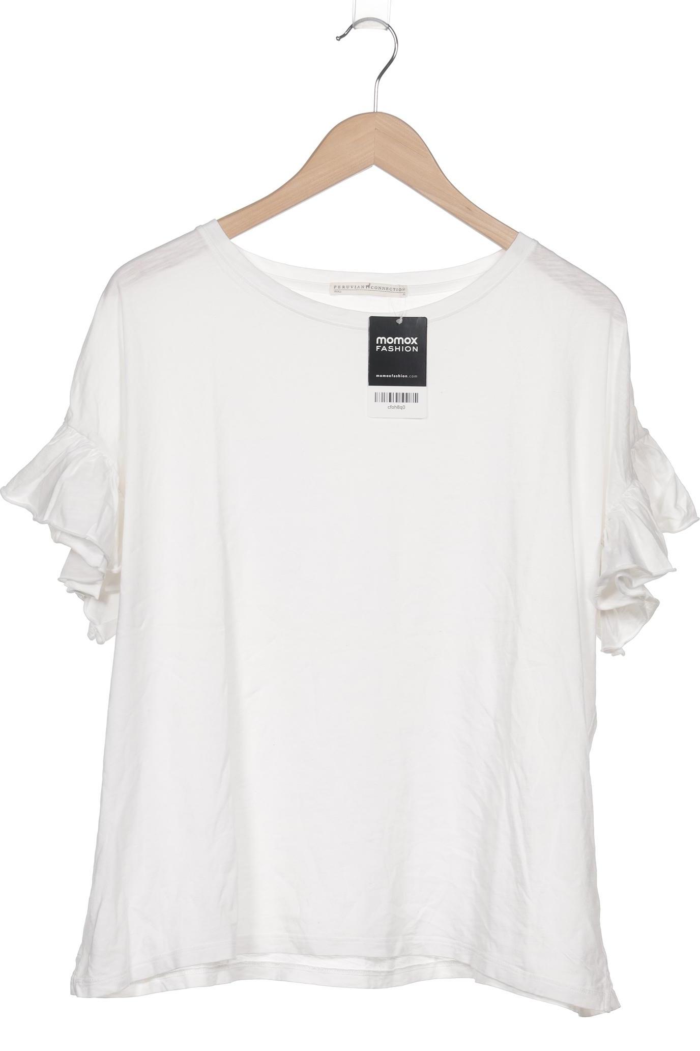 

Peruvian Connection Damen T-Shirt, weiß, Gr. 64