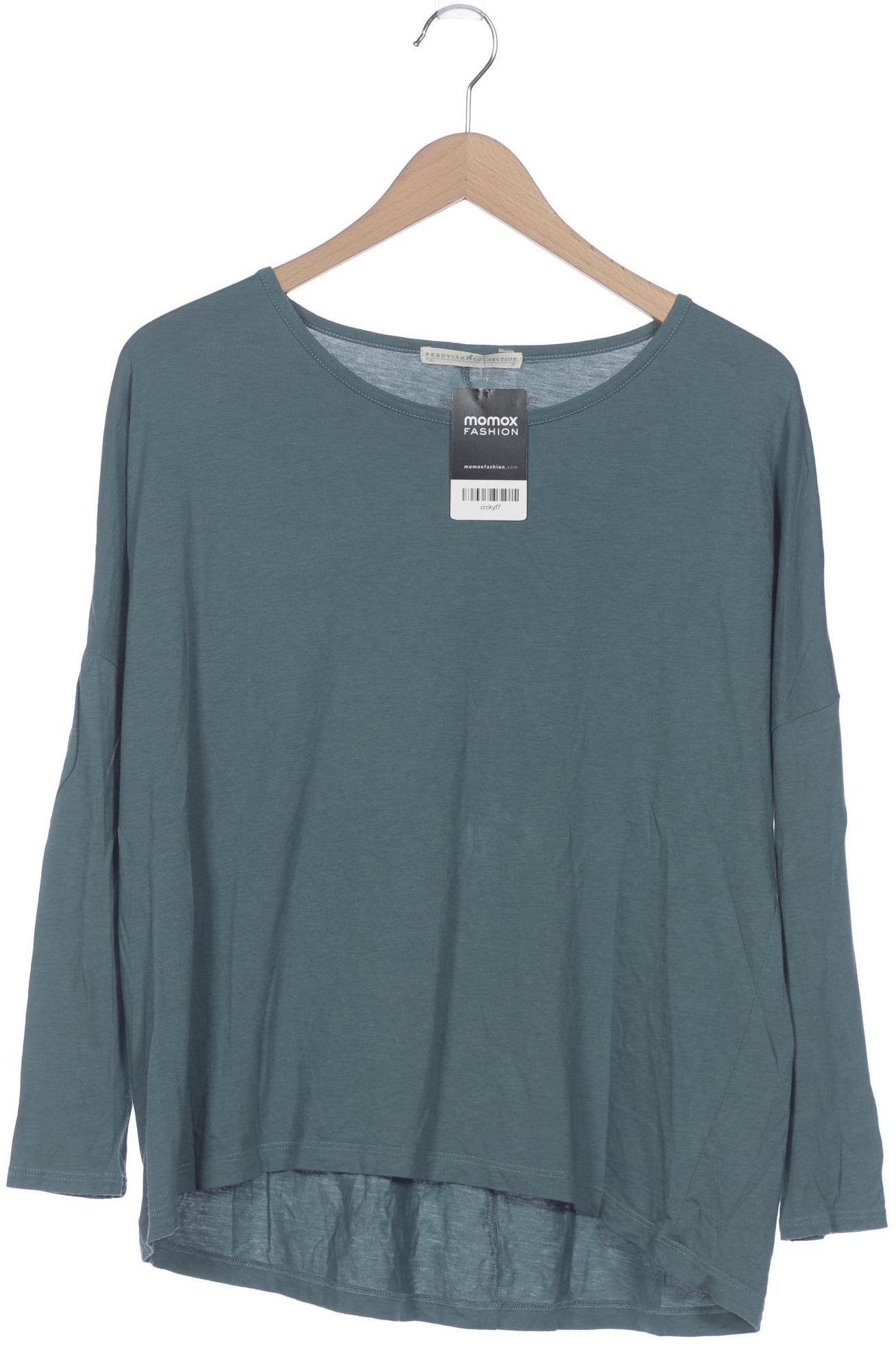 

Peruvian Connection Damen Langarmshirt, grün, Gr. 42