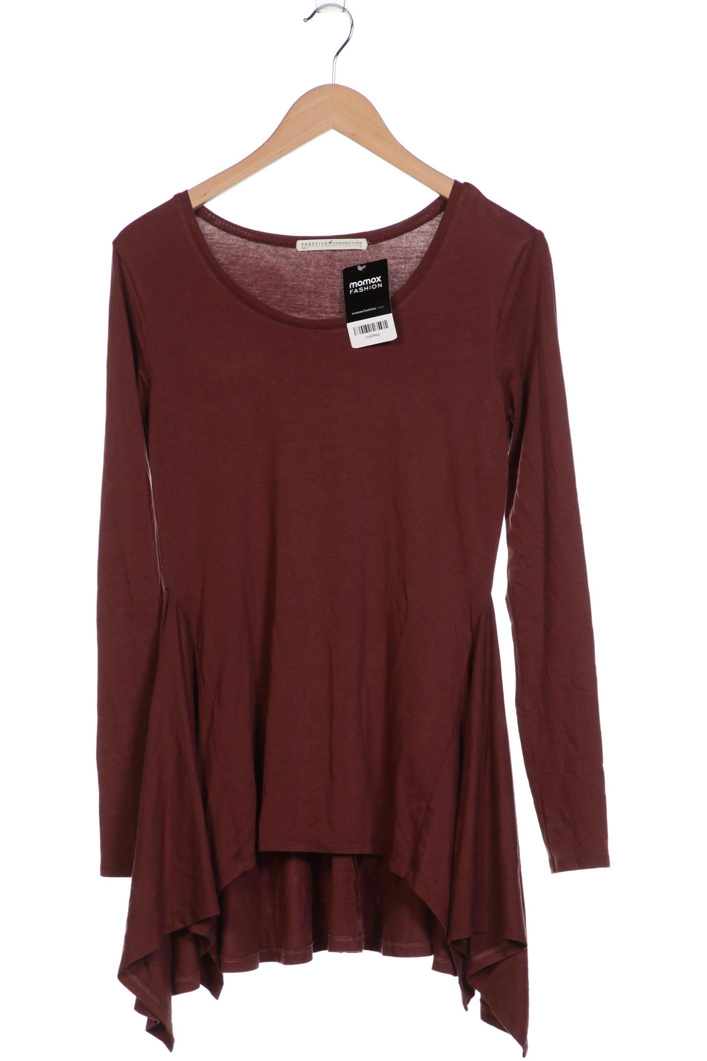 

Peruvian Connection Damen Langarmshirt, braun, Gr. 38