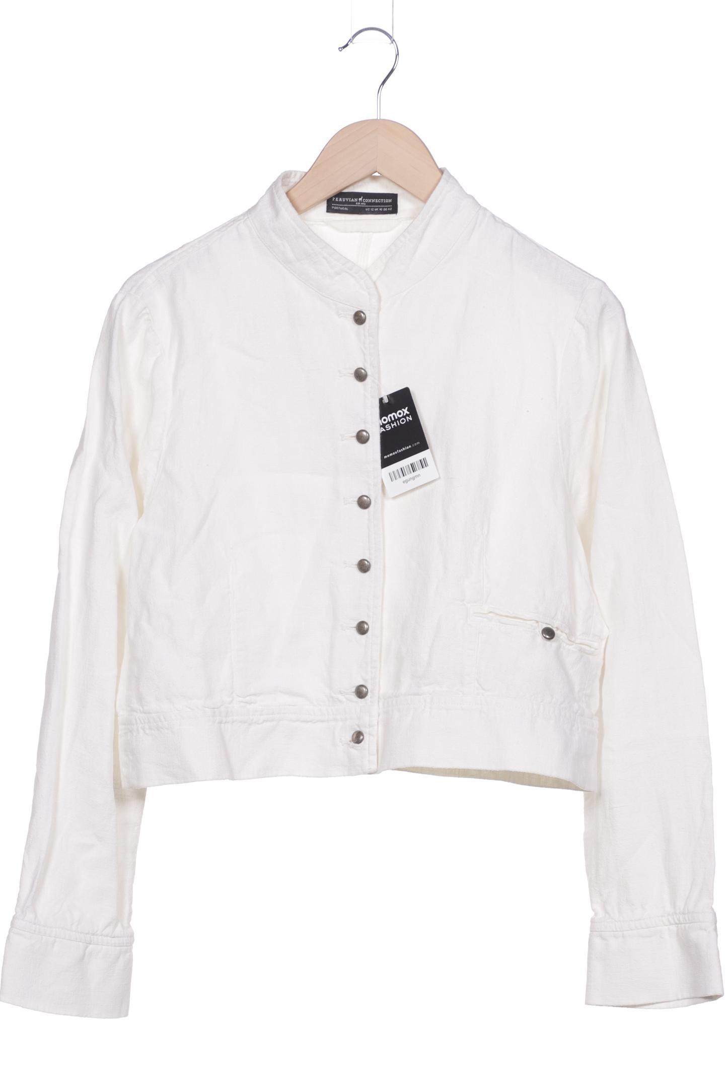 

Peruvian Connection Damen Jacke, weiß, Gr. 42