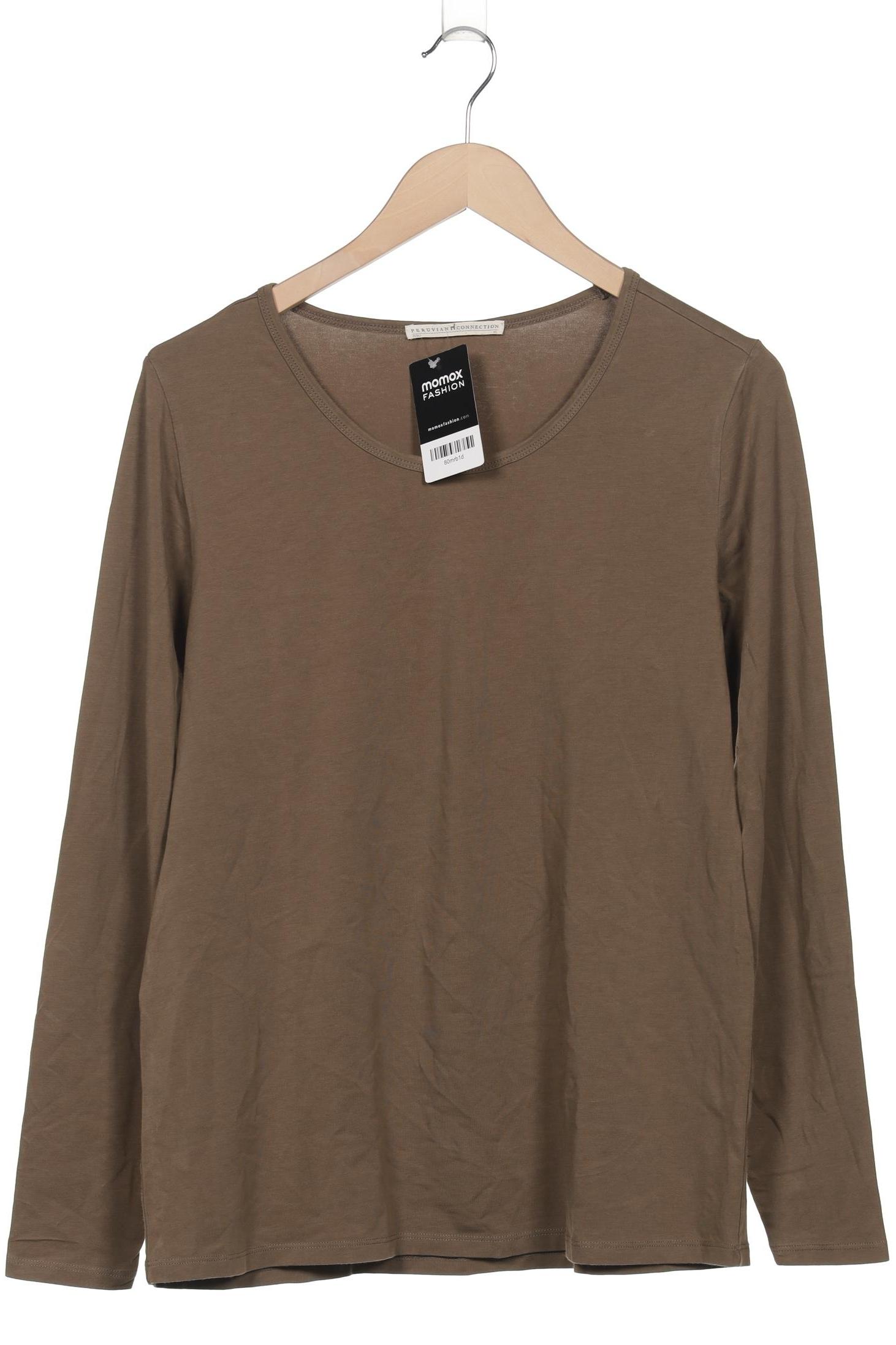 

Peruvian Connection Damen Langarmshirt, braun, Gr. 44