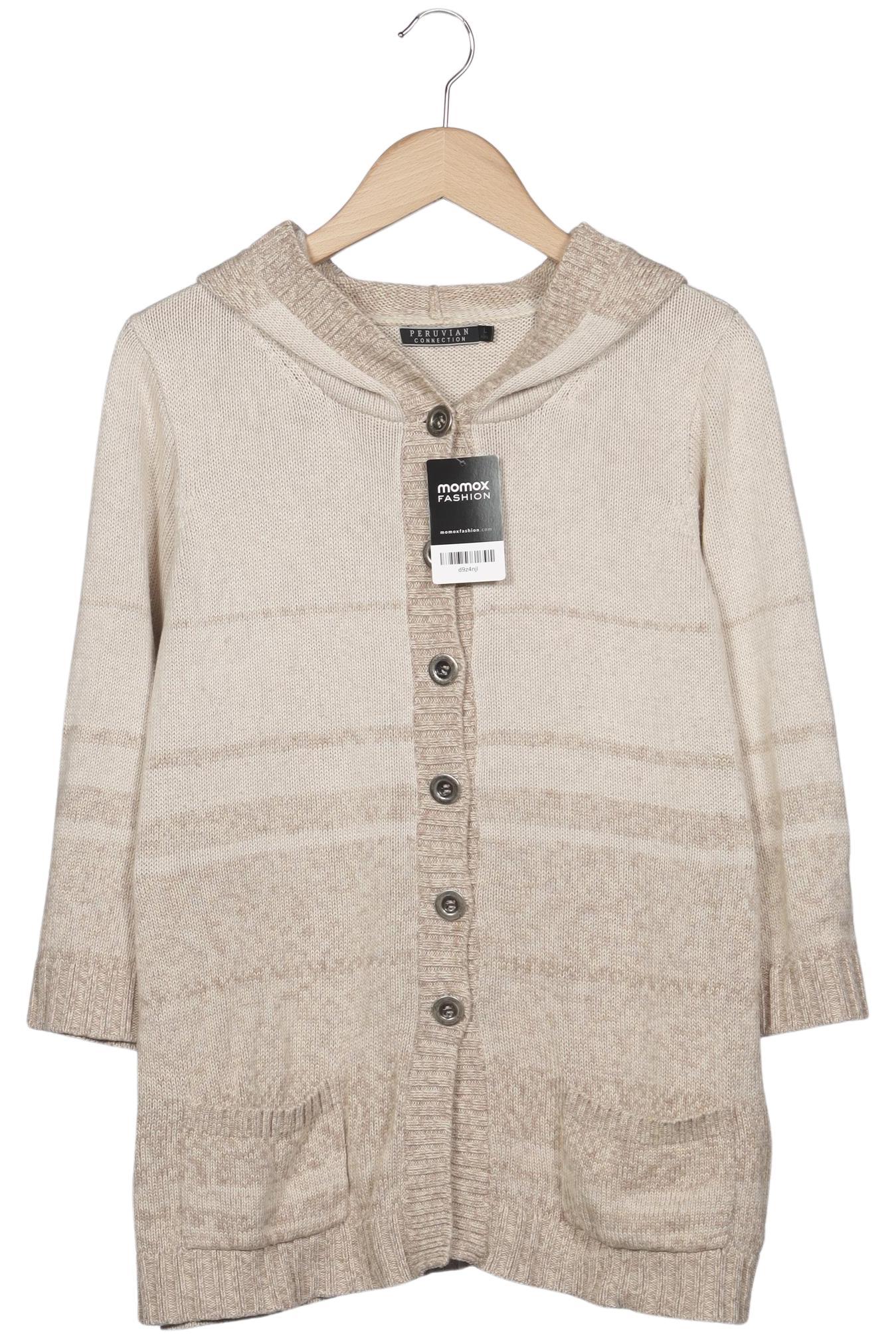 

Peruvian Connection Damen Strickjacke, beige, Gr. 42