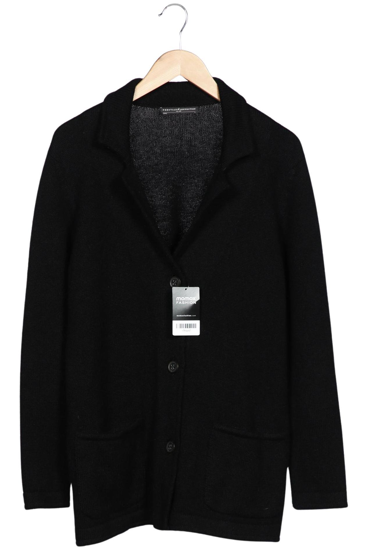 

Peruvian Connection Damen Strickjacke, schwarz, Gr. 42