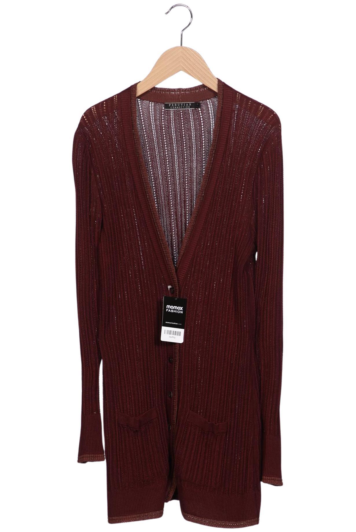 

Peruvian Connection Damen Strickjacke, bordeaux, Gr. 38