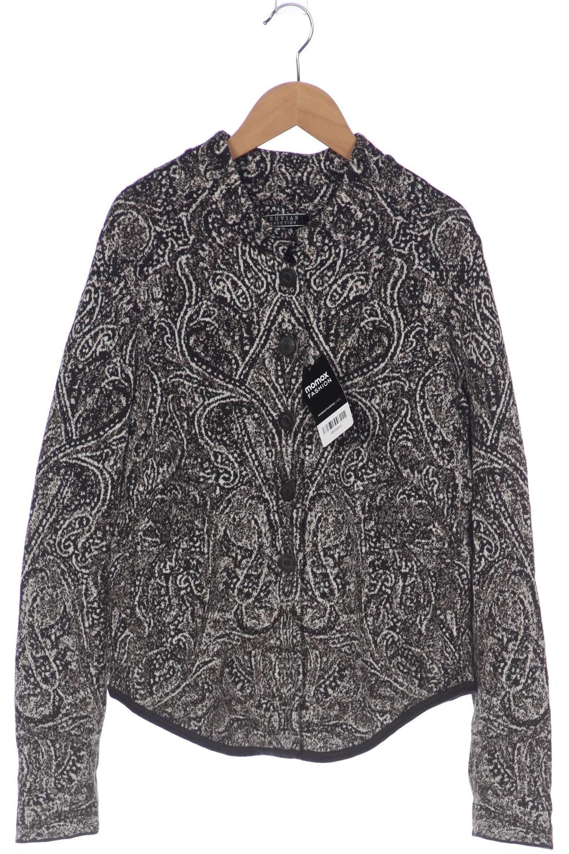 

Peruvian Connection Damen Strickjacke, schwarz, Gr. 42