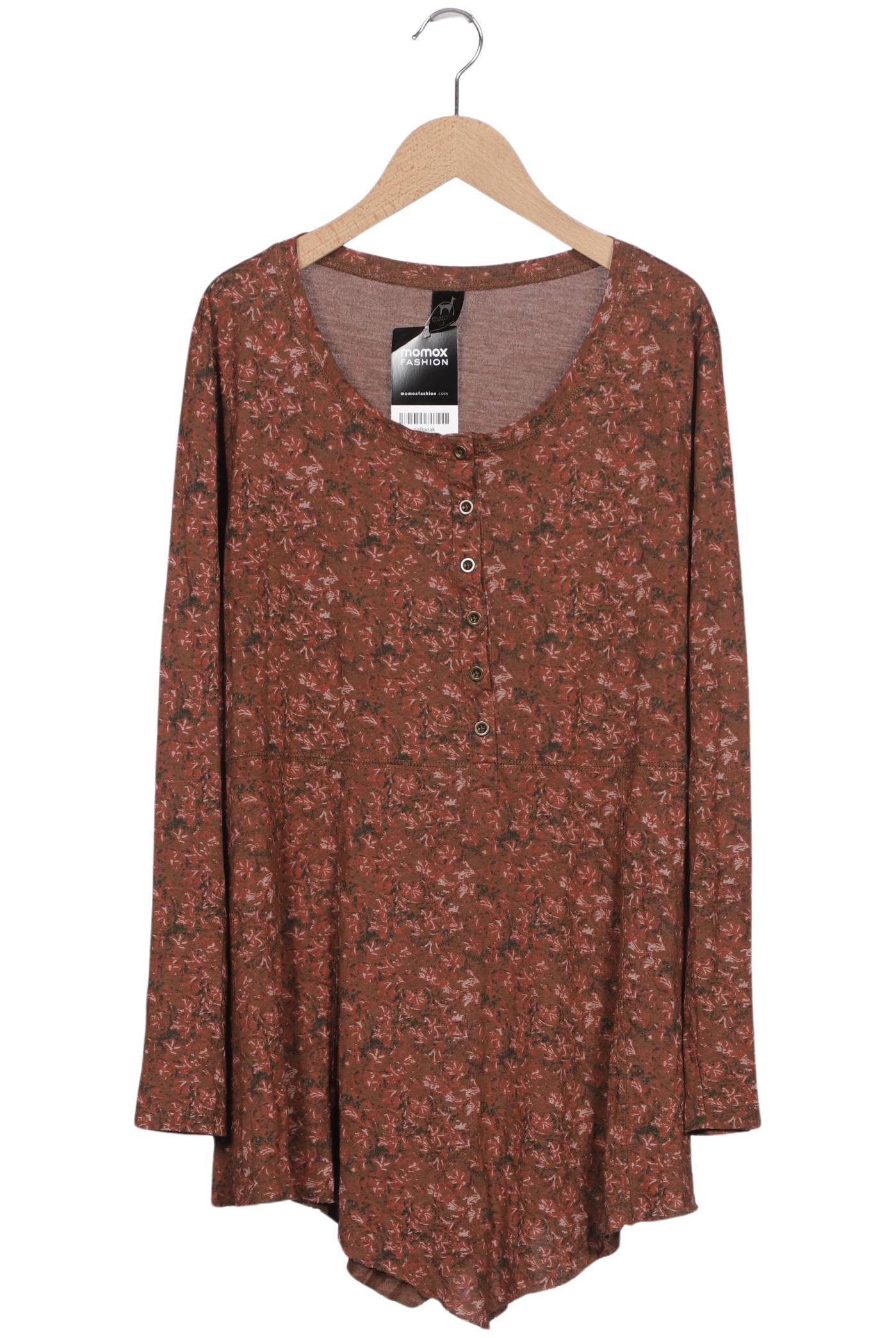 

Peruvian Connection Damen Langarmshirt, braun, Gr. 42