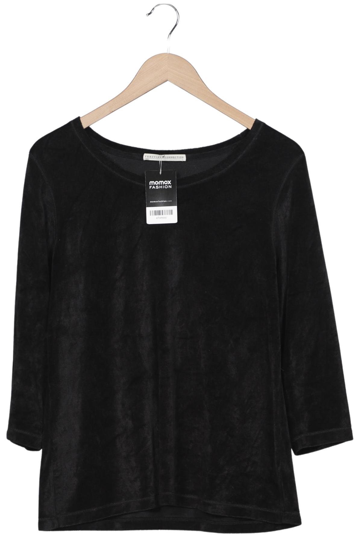 

Peruvian Connection Damen Langarmshirt, schwarz, Gr. 42