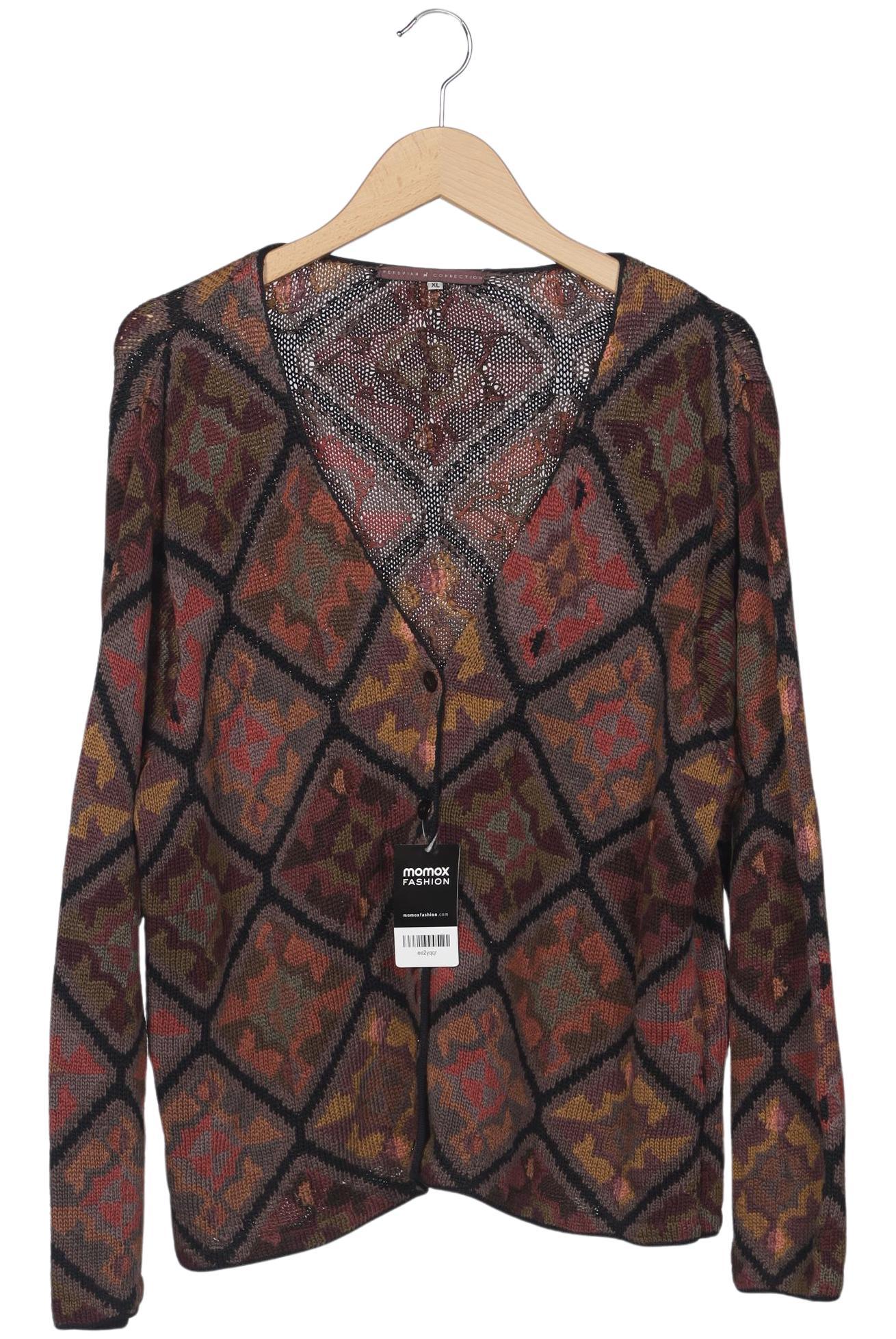

Peruvian Connection Damen Strickjacke, mehrfarbig, Gr. 44