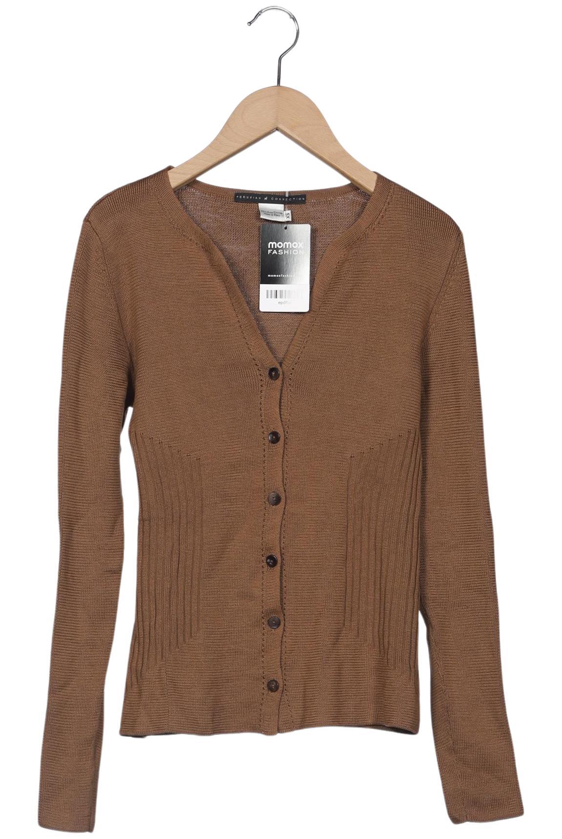 

Peruvian Connection Damen Strickjacke, braun, Gr. 34