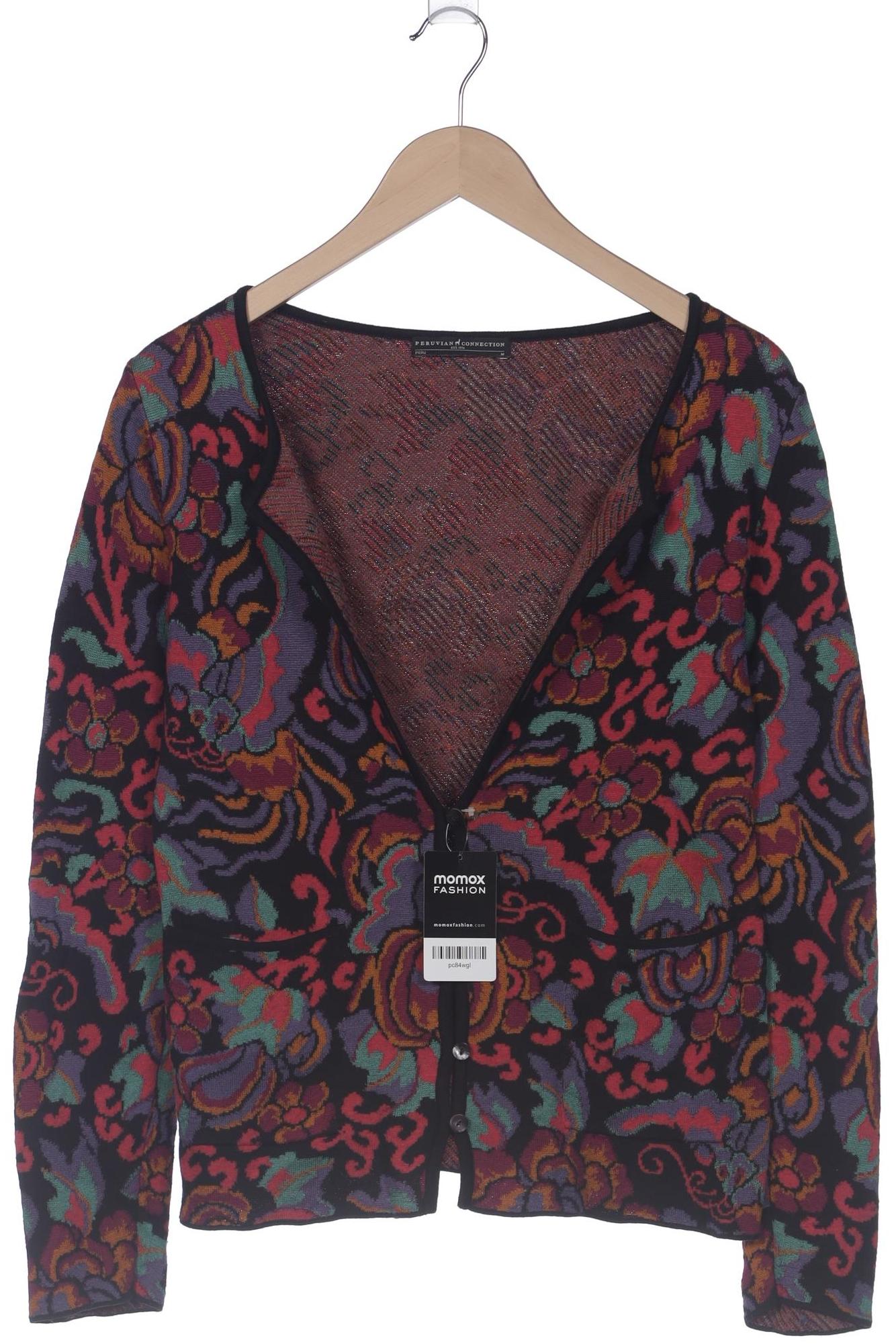 

Peruvian Connection Damen Strickjacke, schwarz, Gr. 38