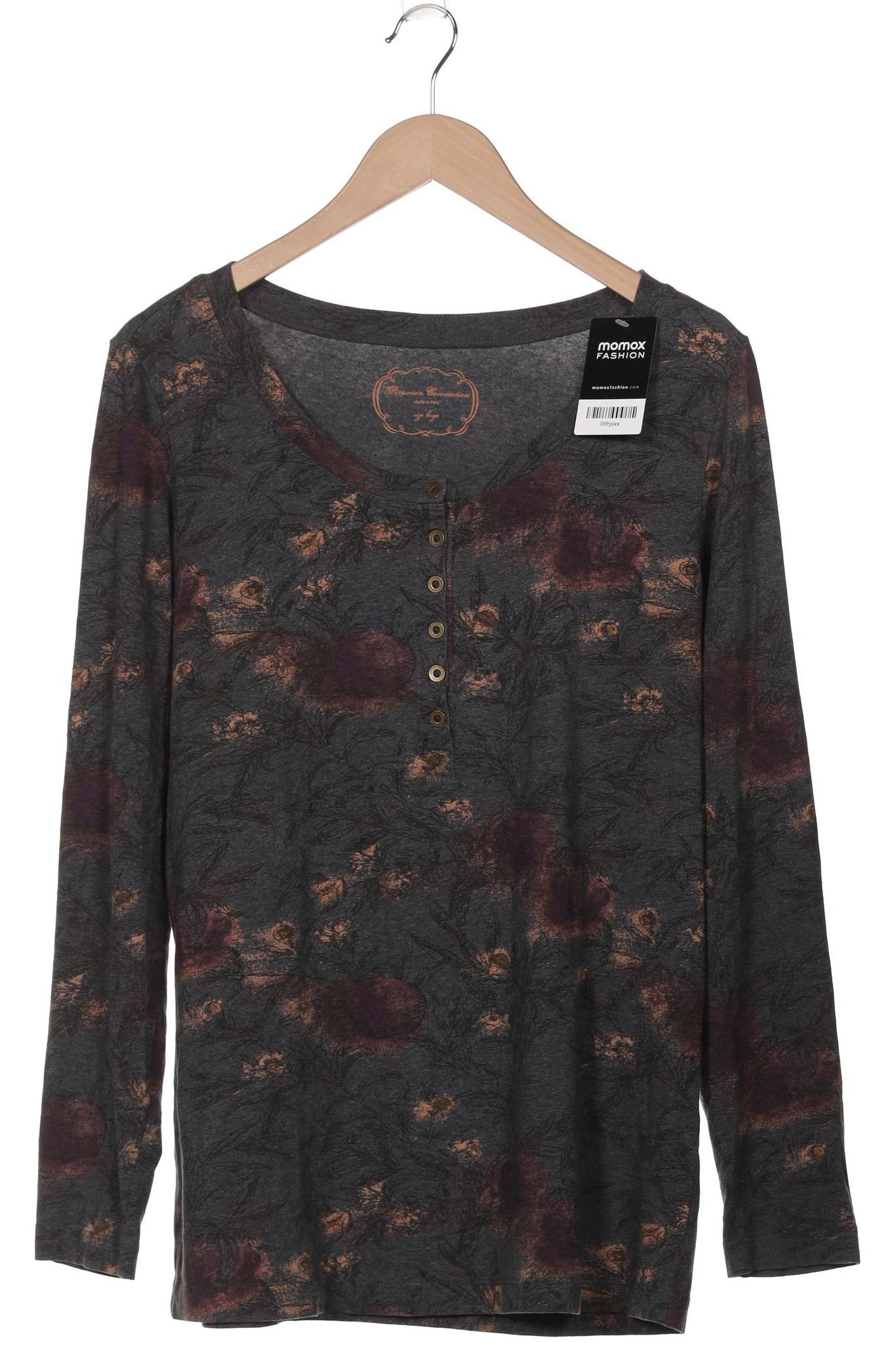 

Peruvian Connection Damen Langarmshirt, grau, Gr. 42