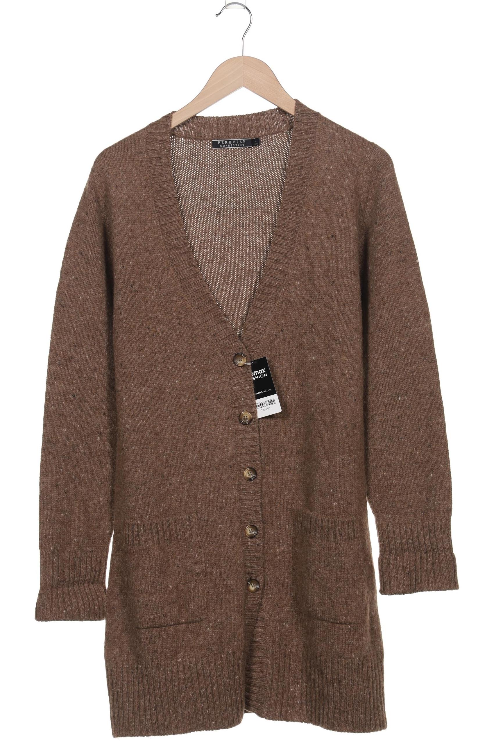 

Peruvian Connection Damen Strickjacke, braun, Gr. 42