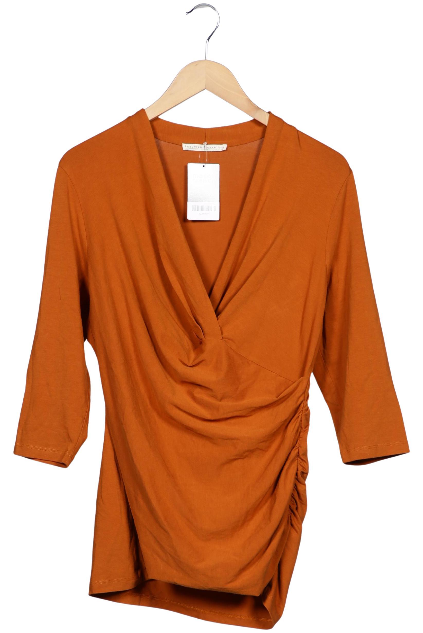 

Peruvian Connection Damen Langarmshirt, orange, Gr. 44