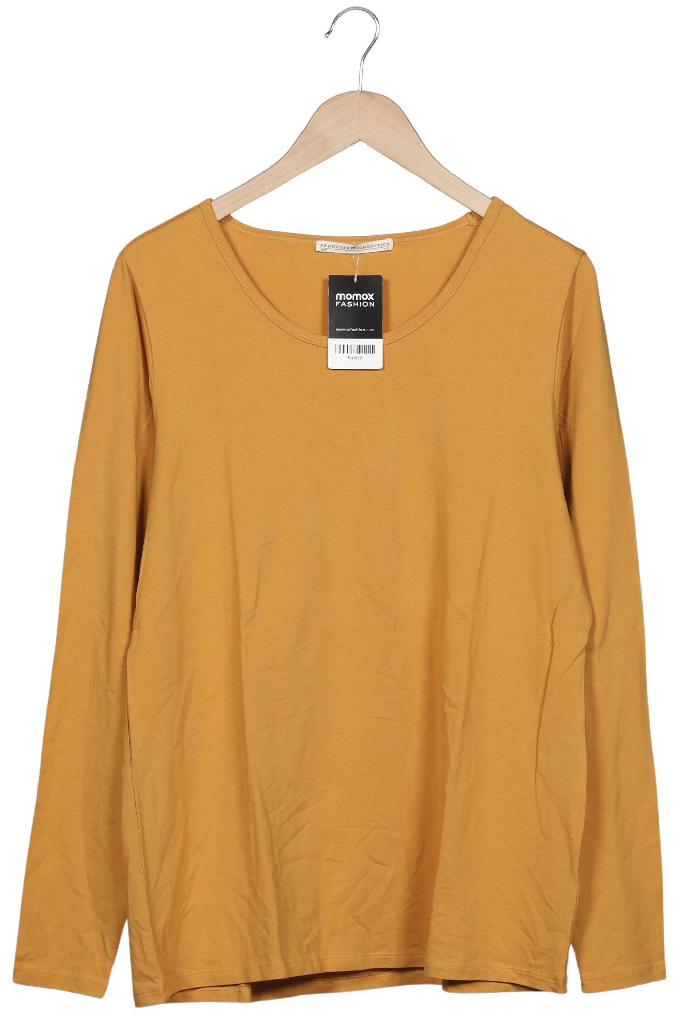 

Peruvian Connection Damen Langarmshirt, gelb, Gr. 46