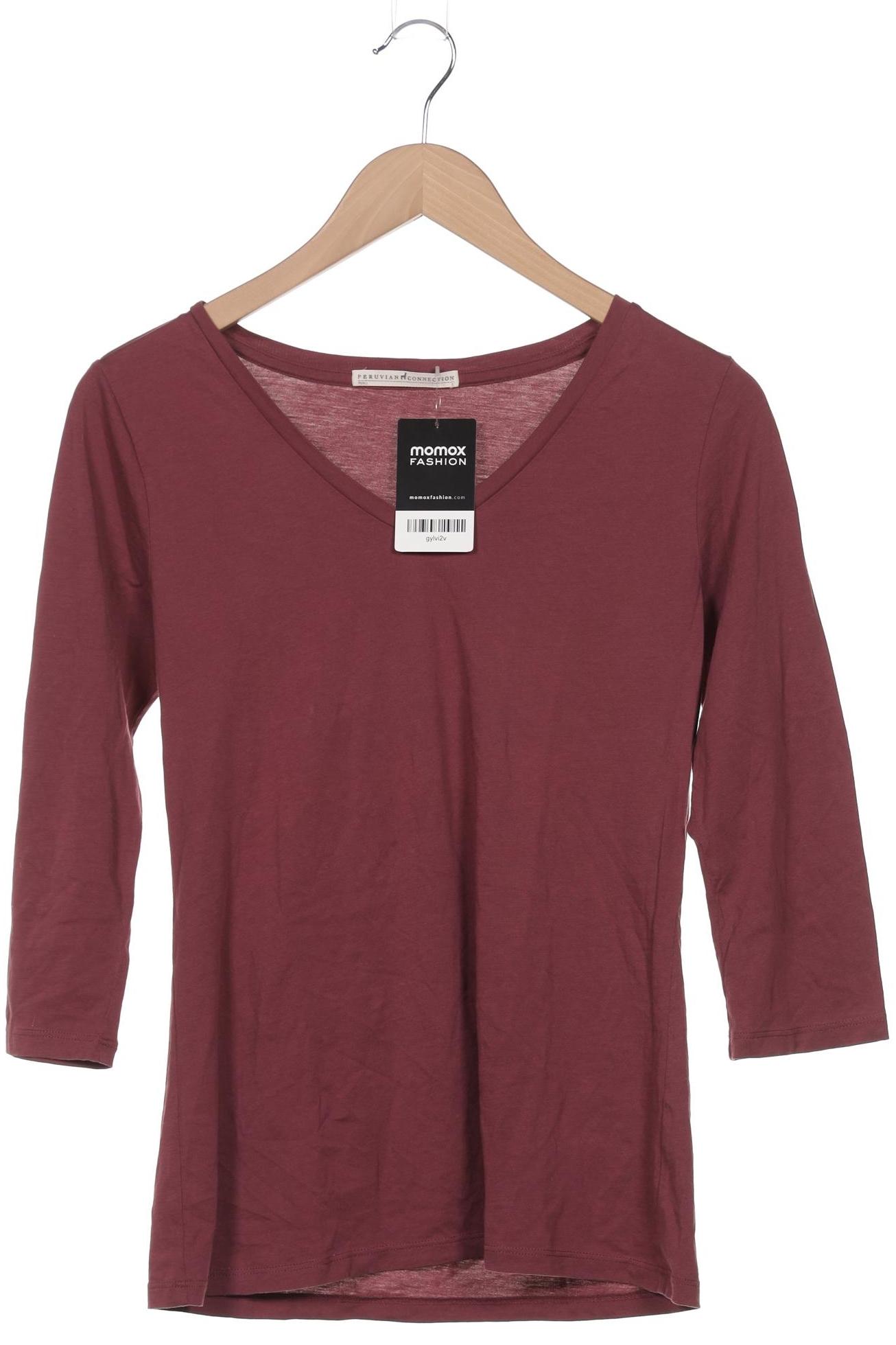 

Peruvian Connection Damen Langarmshirt, bordeaux, Gr. 36