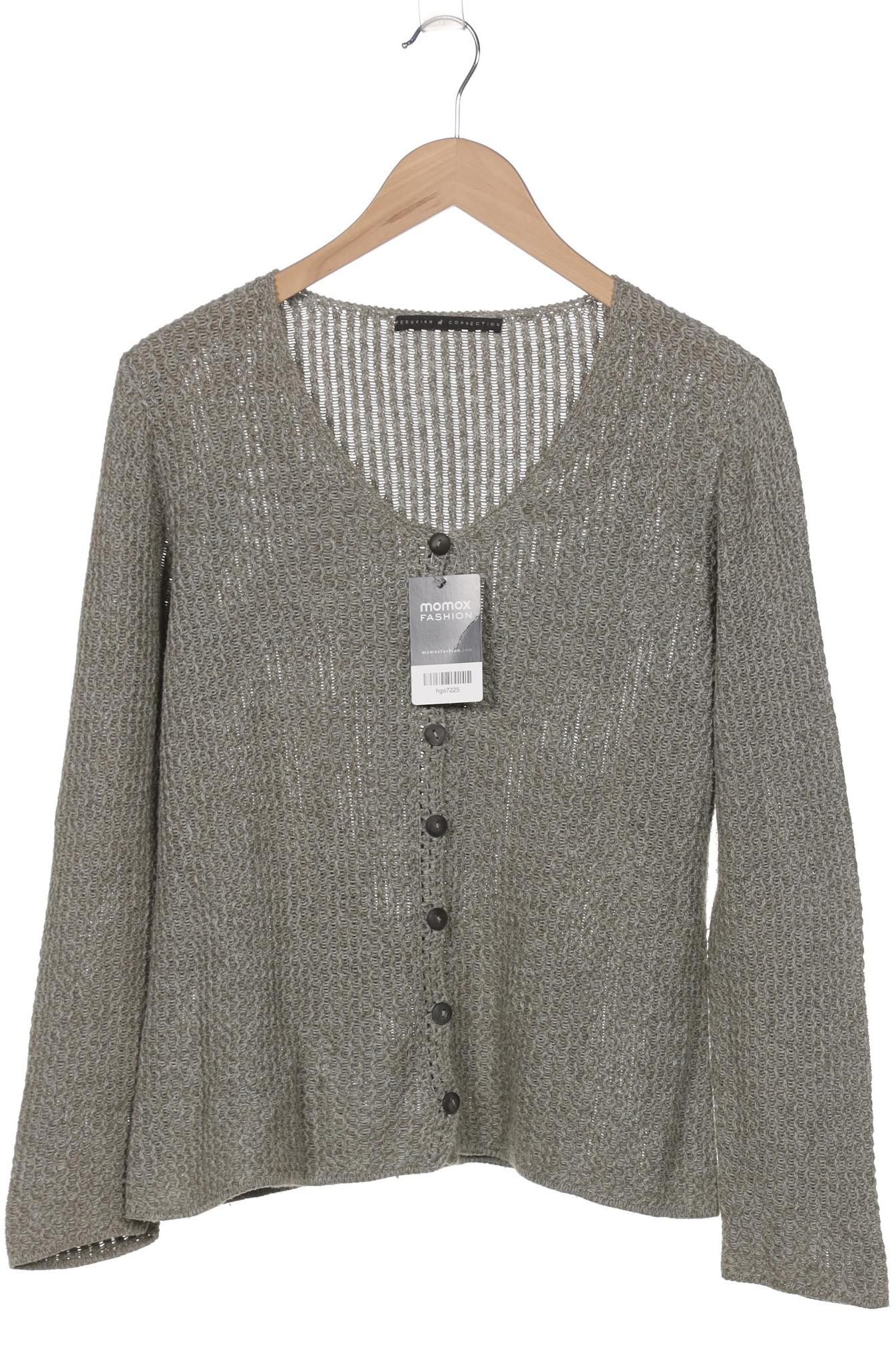 

Peruvian Connection Damen Strickjacke, grau, Gr. 42