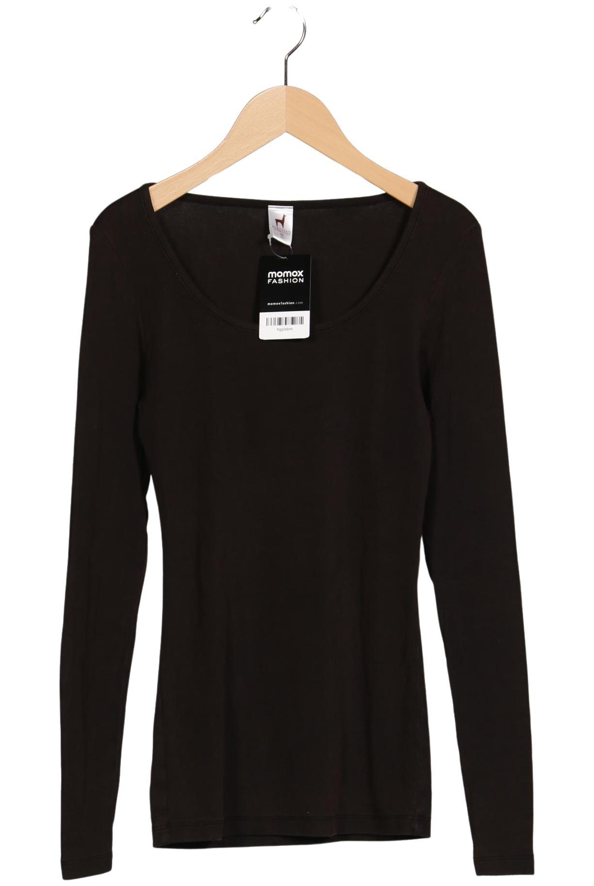 

Peruvian Connection Damen Langarmshirt, braun, Gr. 34