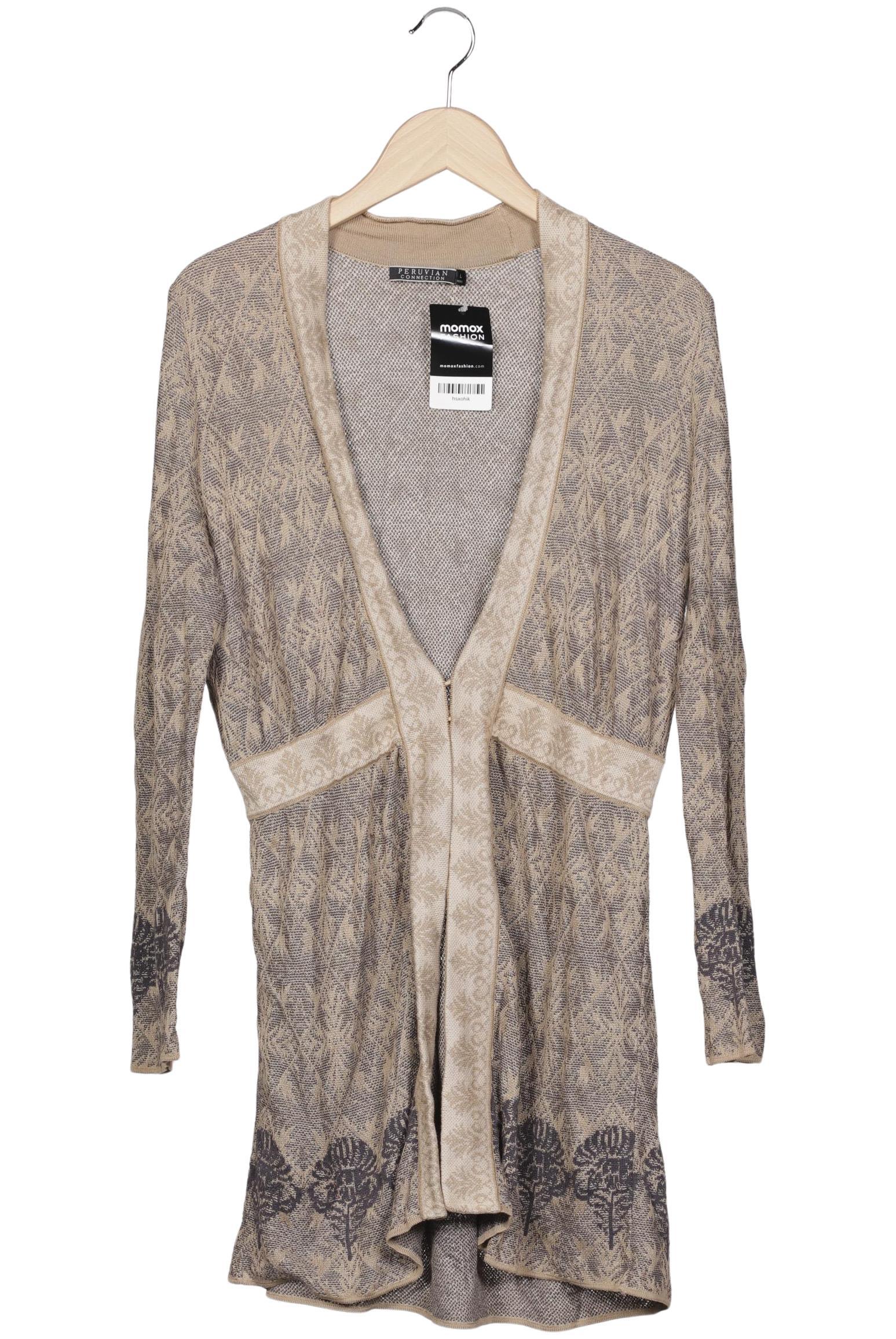 

Peruvian Connection Damen Strickjacke, beige, Gr. 42