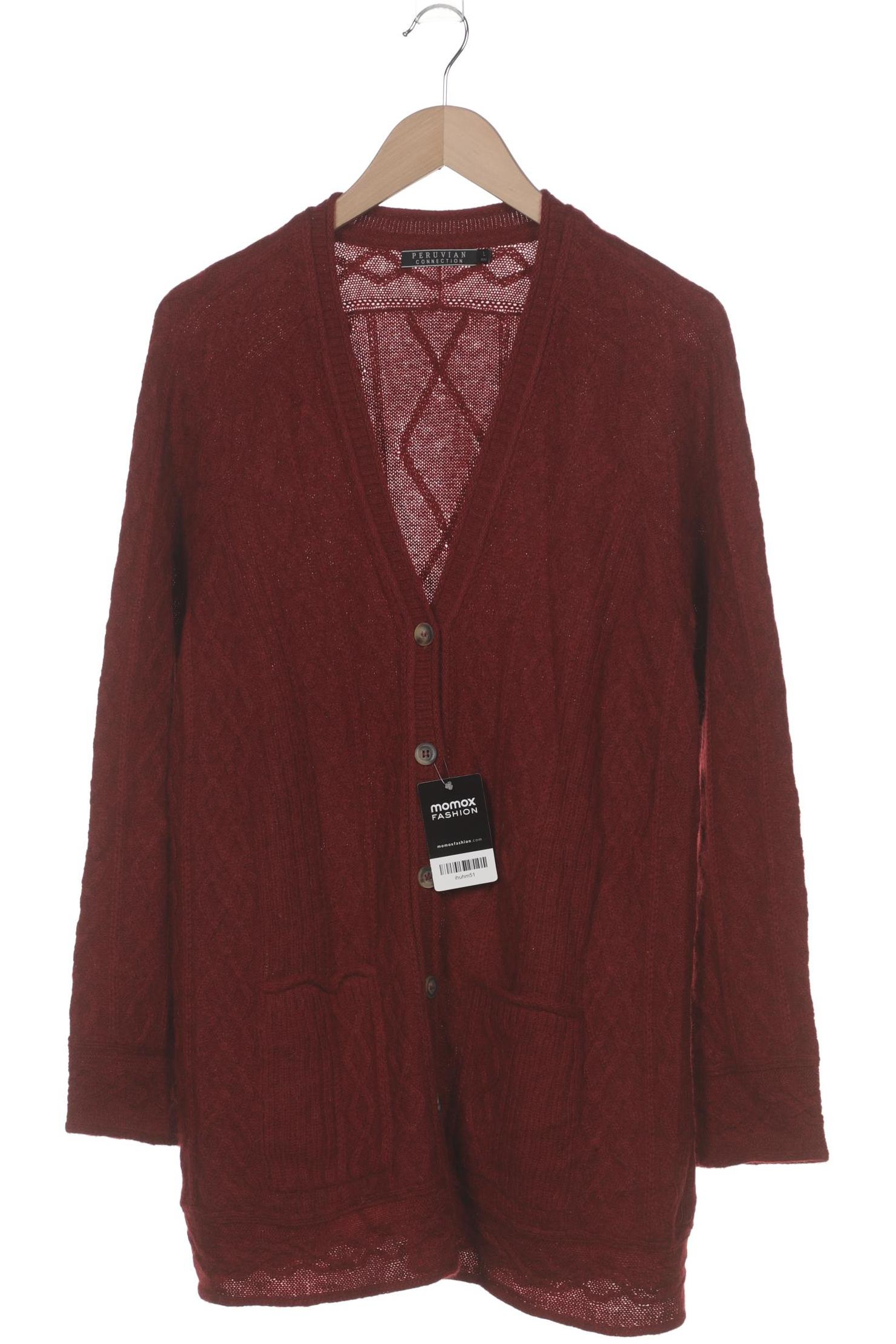 

Peruvian Connection Damen Strickjacke, bordeaux, Gr. 42
